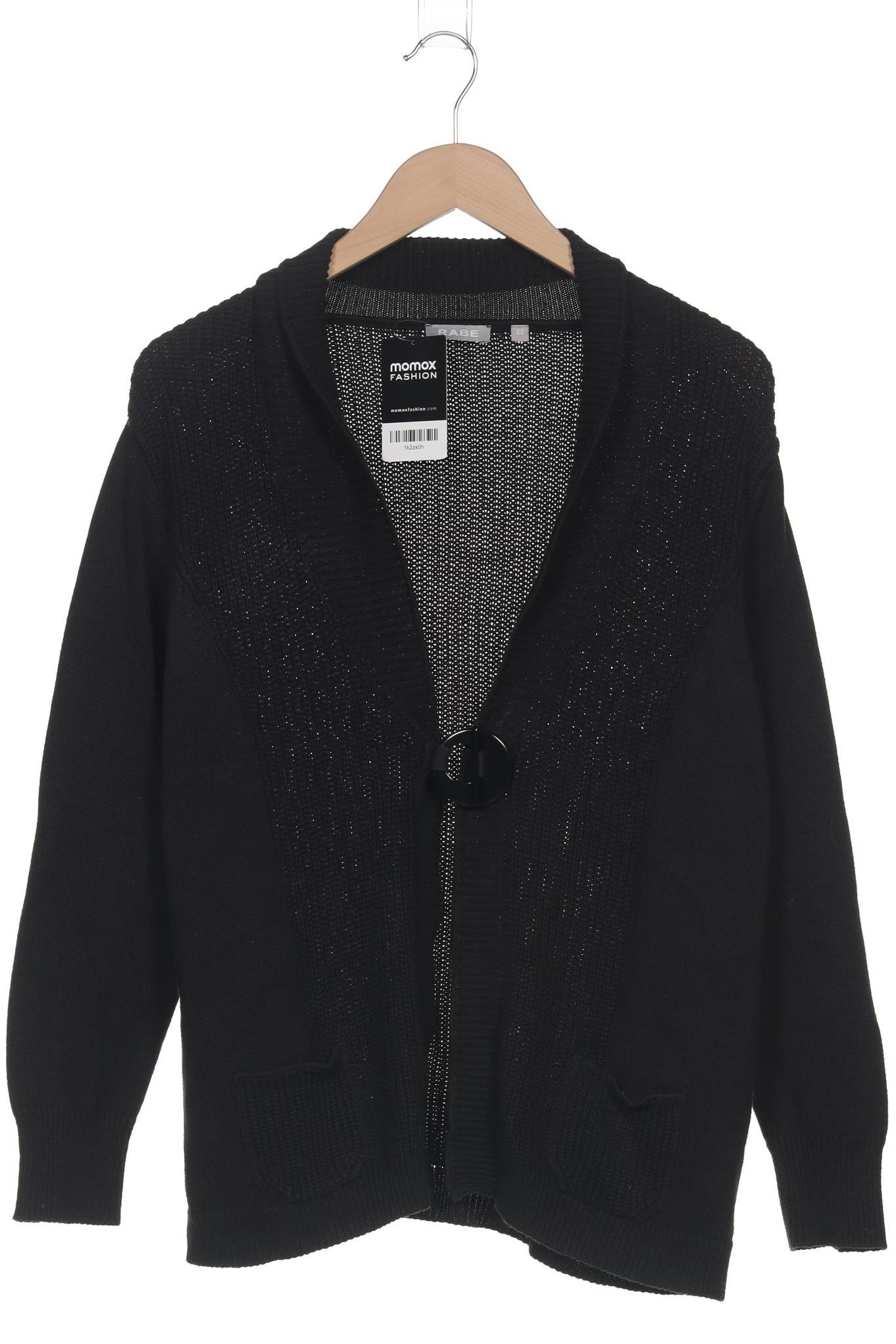 

Rabe Damen Strickjacke, schwarz, Gr. 44