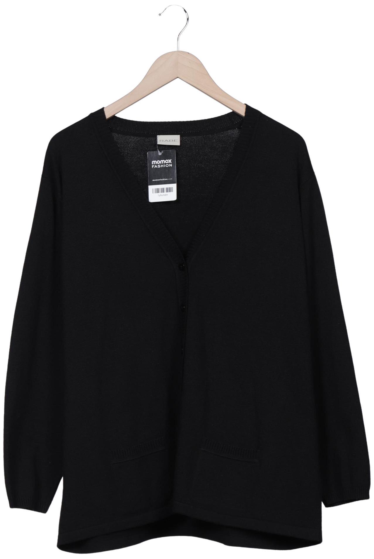 

Rabe Damen Strickjacke, schwarz, Gr. 48
