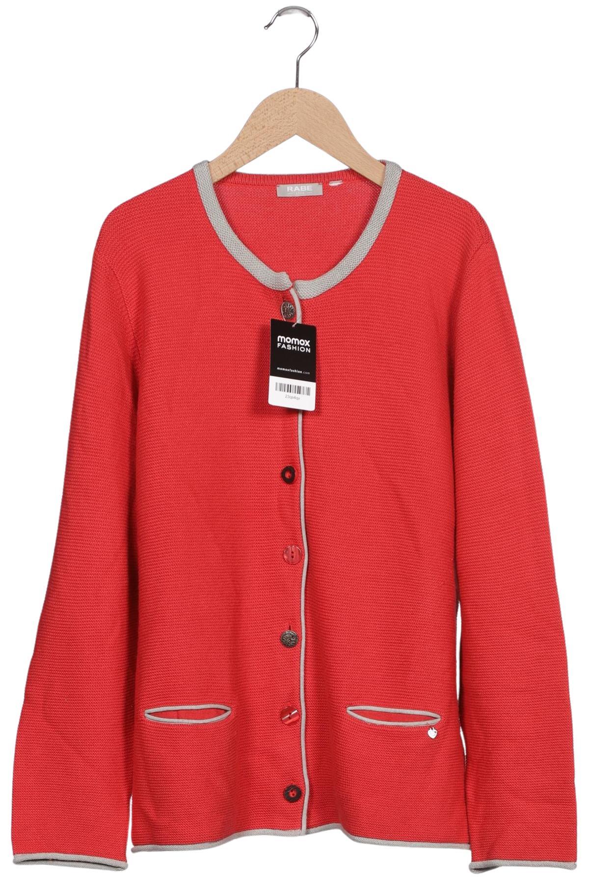 

Rabe Damen Strickjacke, rot, Gr. 42