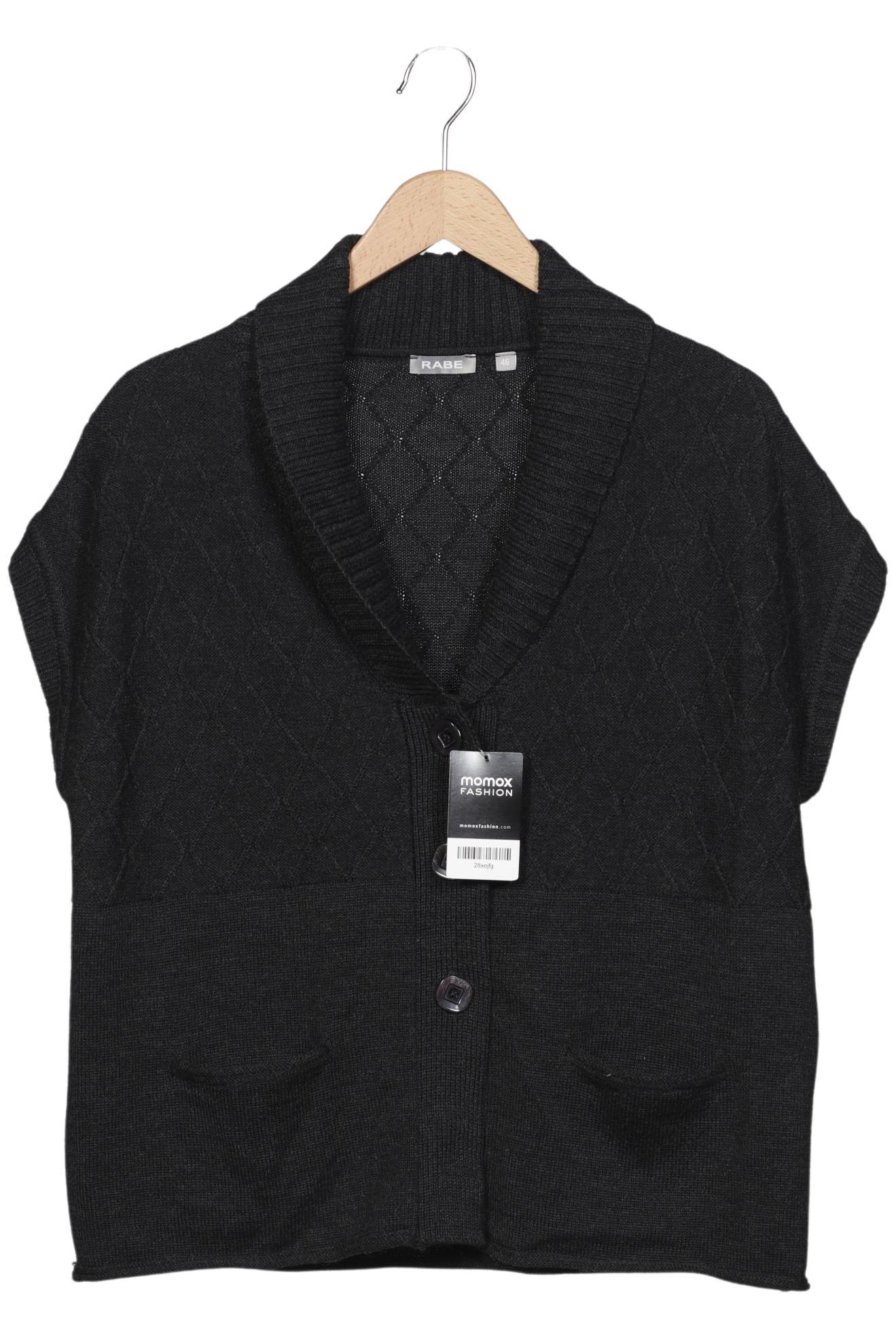 

Rabe Damen Strickjacke, schwarz, Gr. 46