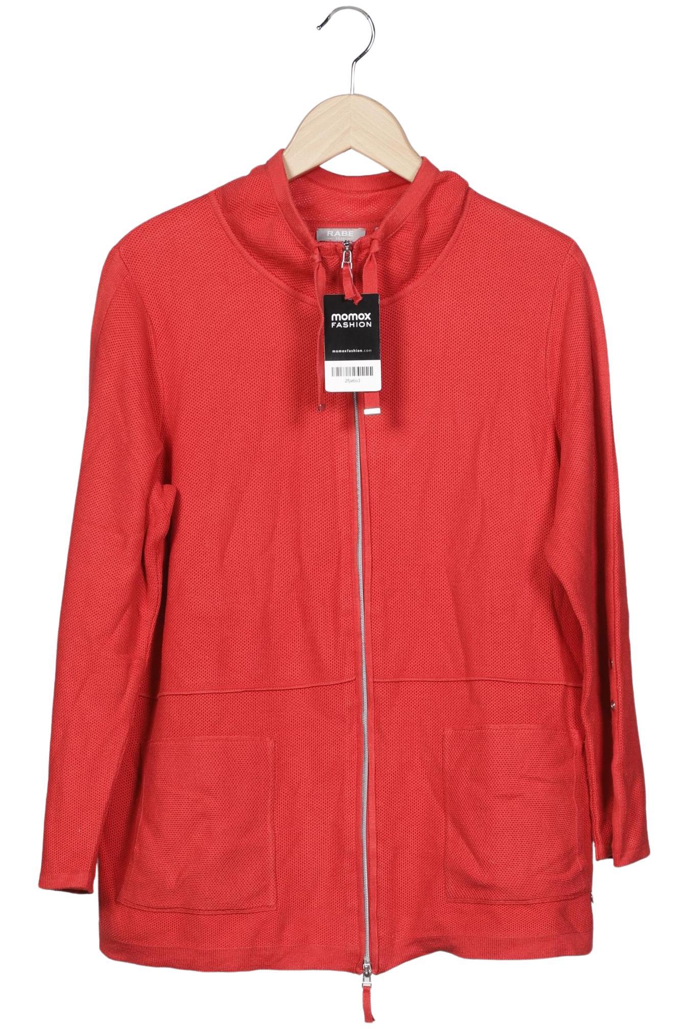 

Rabe Damen Strickjacke, rot, Gr. 44