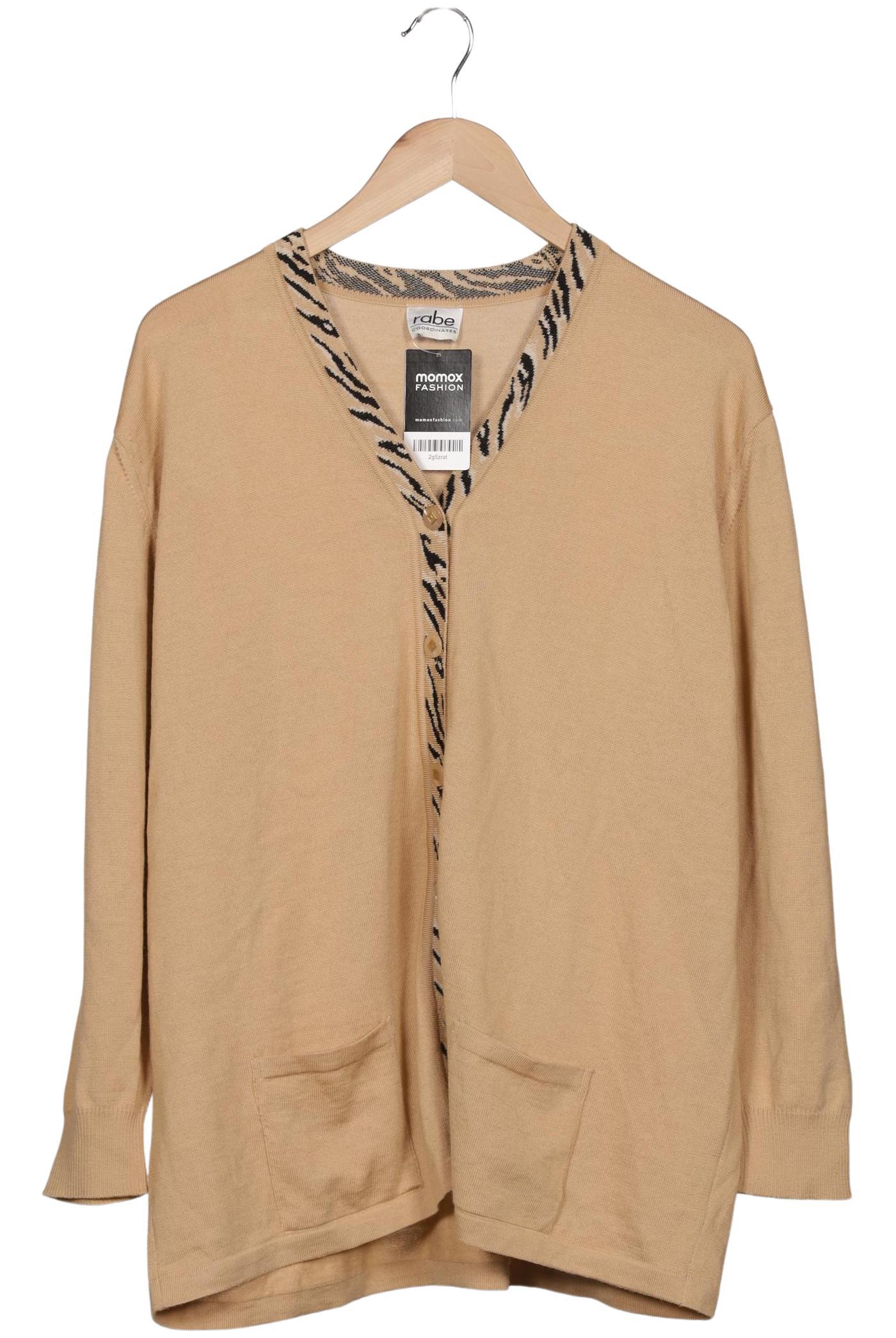 

Rabe Damen Strickjacke, beige, Gr. 48