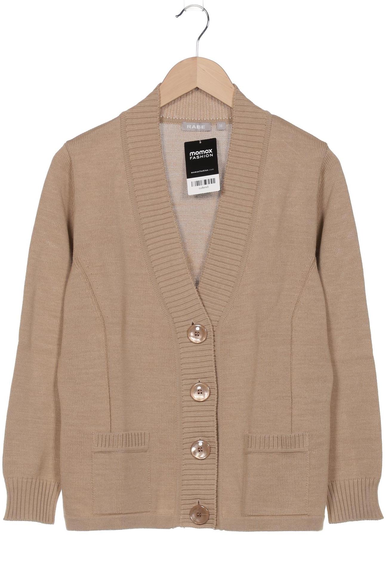

Rabe Damen Strickjacke, beige, Gr. 38