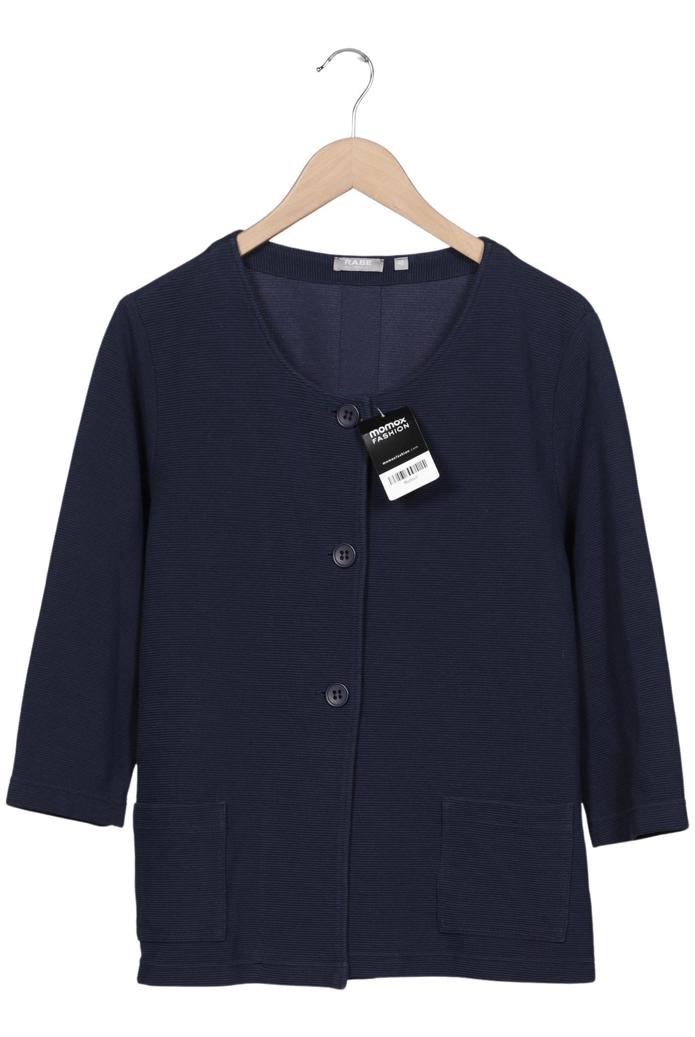 

Rabe Damen Strickjacke, marineblau, Gr. 48