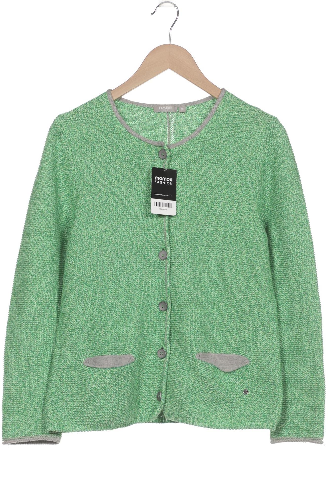 

Rabe Damen Strickjacke, grün, Gr. 38