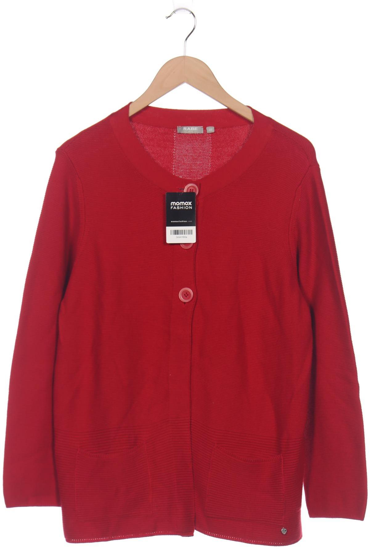 

Rabe Damen Strickjacke, rot, Gr. 44
