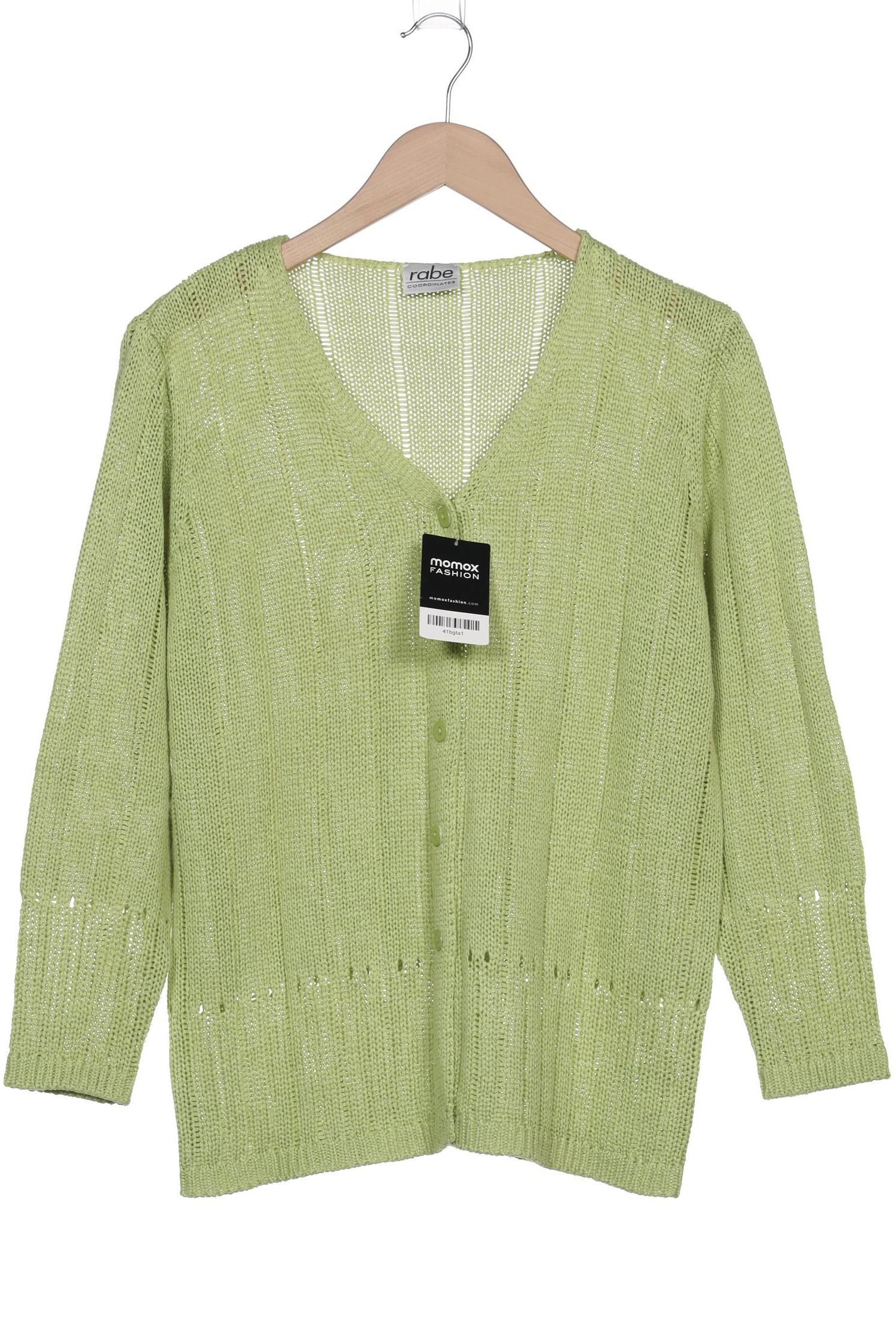 

Rabe Damen Strickjacke, grün, Gr. 38