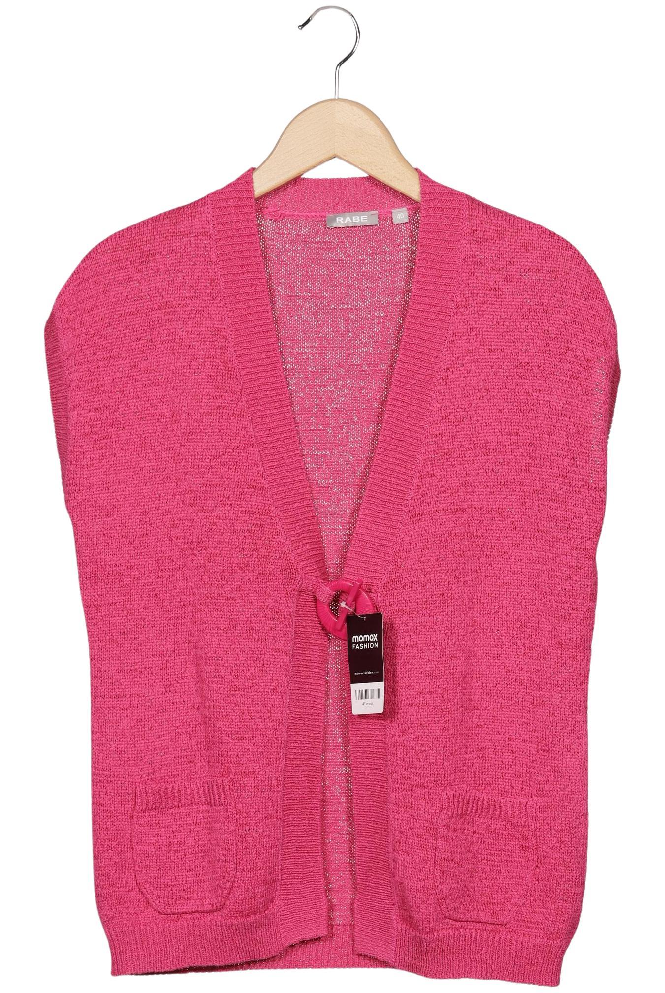 

Rabe Damen Strickjacke, pink, Gr. 40