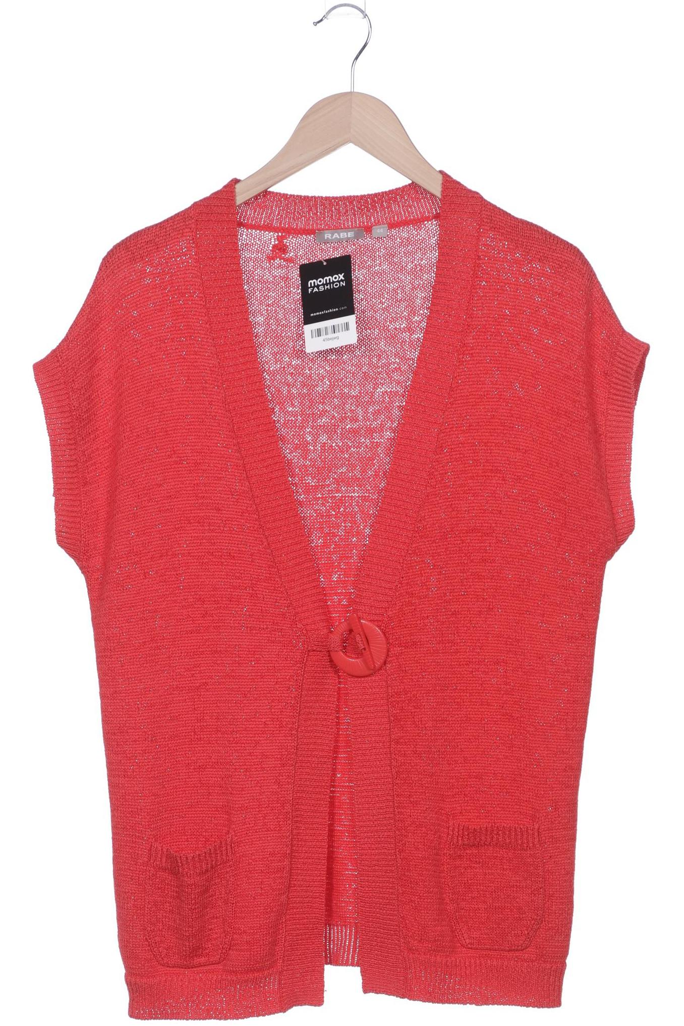 

Rabe Damen Strickjacke, rot, Gr. 44