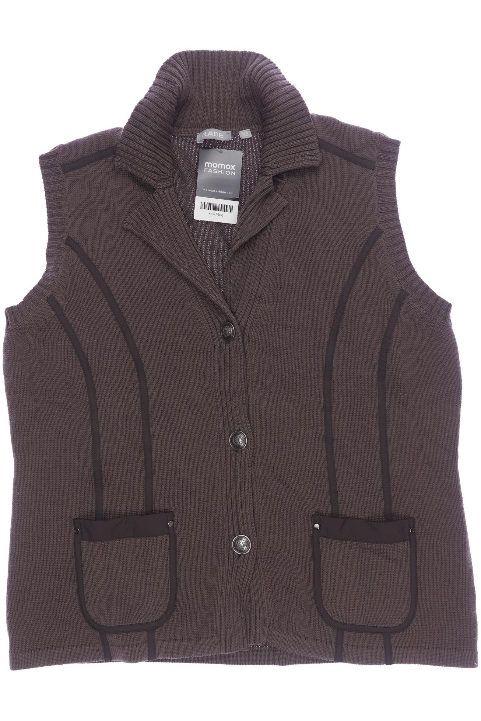 

Rabe Damen Strickjacke, braun, Gr. 42