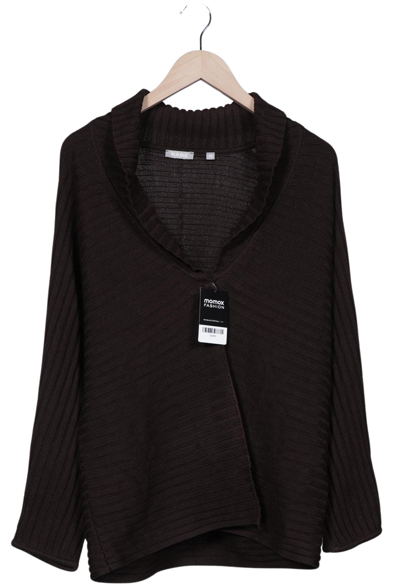 

Rabe Damen Strickjacke, braun, Gr. 48