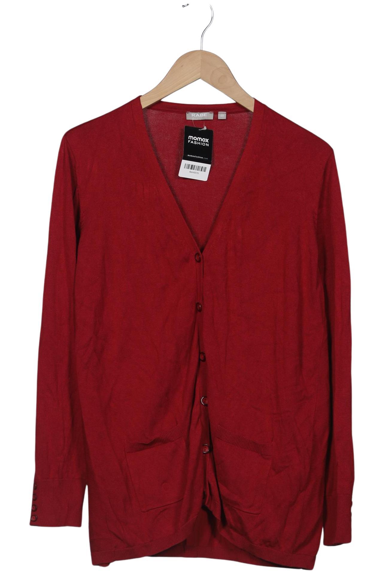 

Rabe Damen Strickjacke, rot, Gr. 48