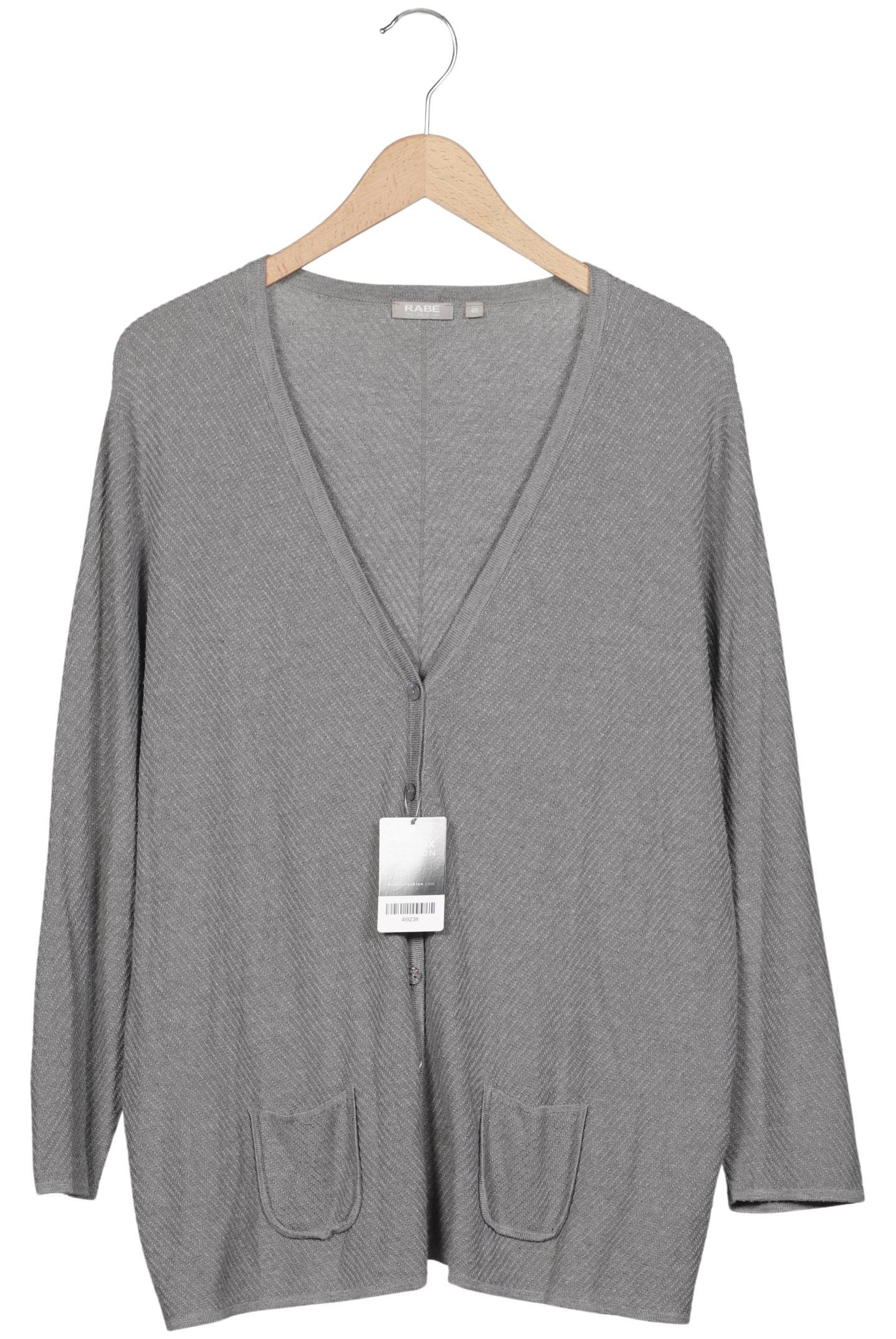 

Rabe Damen Strickjacke, grau, Gr. 48