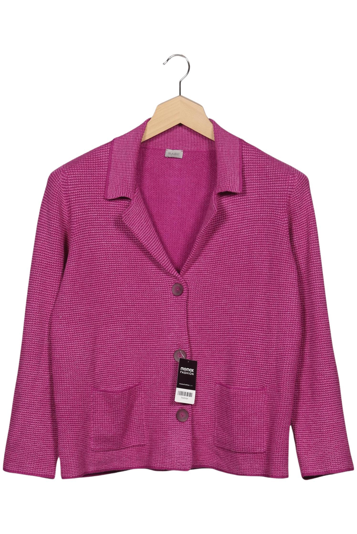 

Rabe Damen Strickjacke, pink, Gr. 44