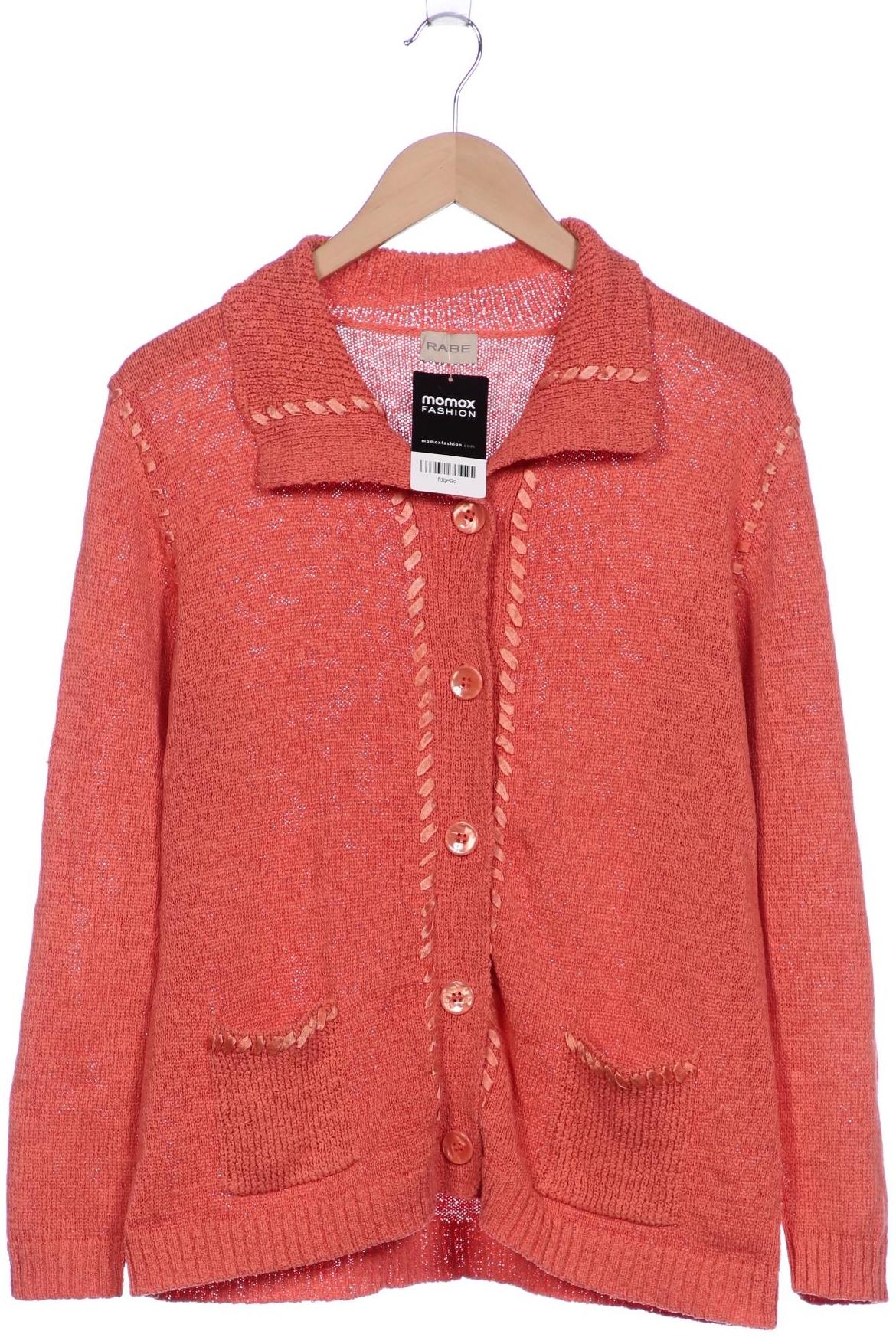 

Rabe Damen Strickjacke, orange, Gr. 40