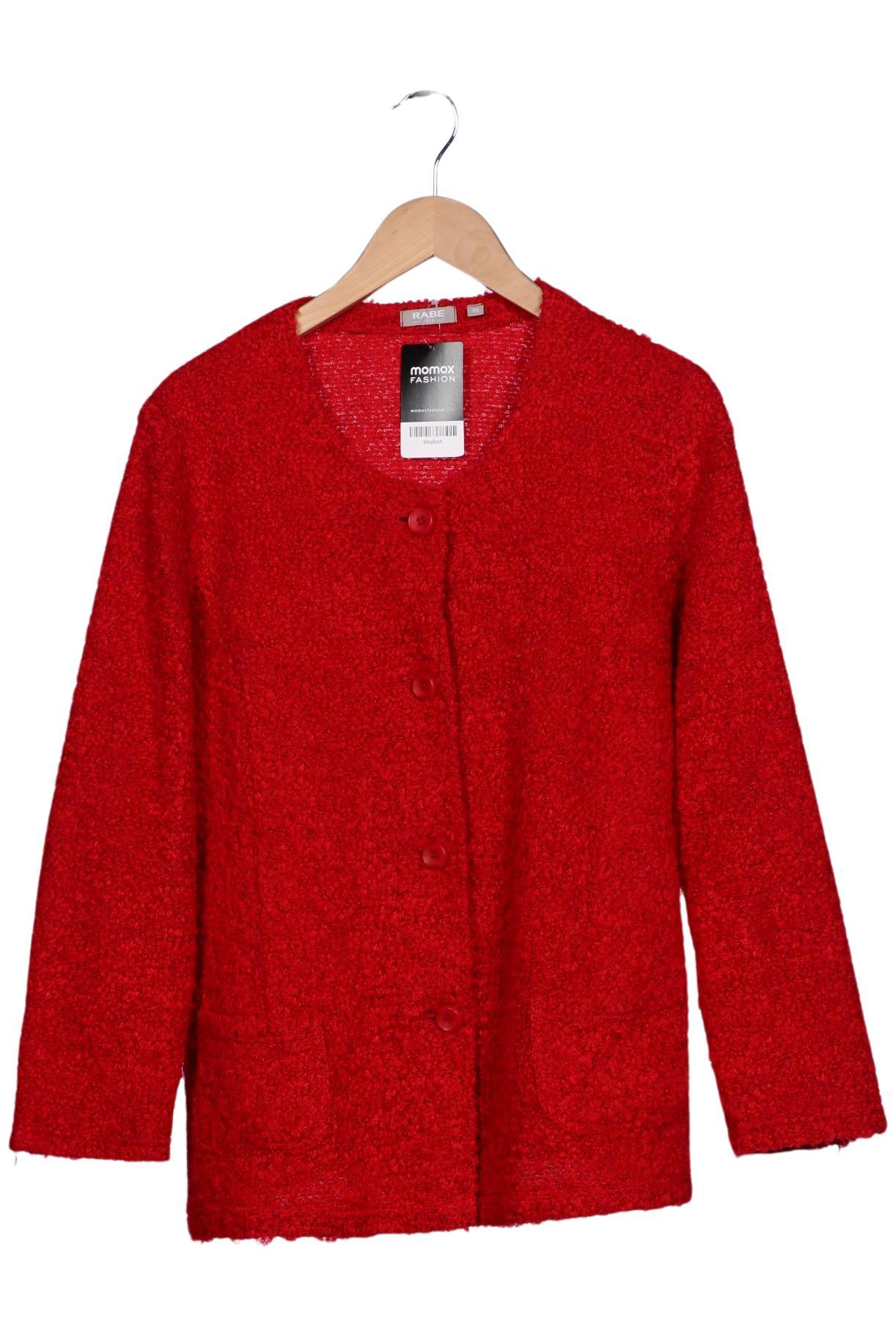 

Rabe Damen Strickjacke, rot, Gr. 46