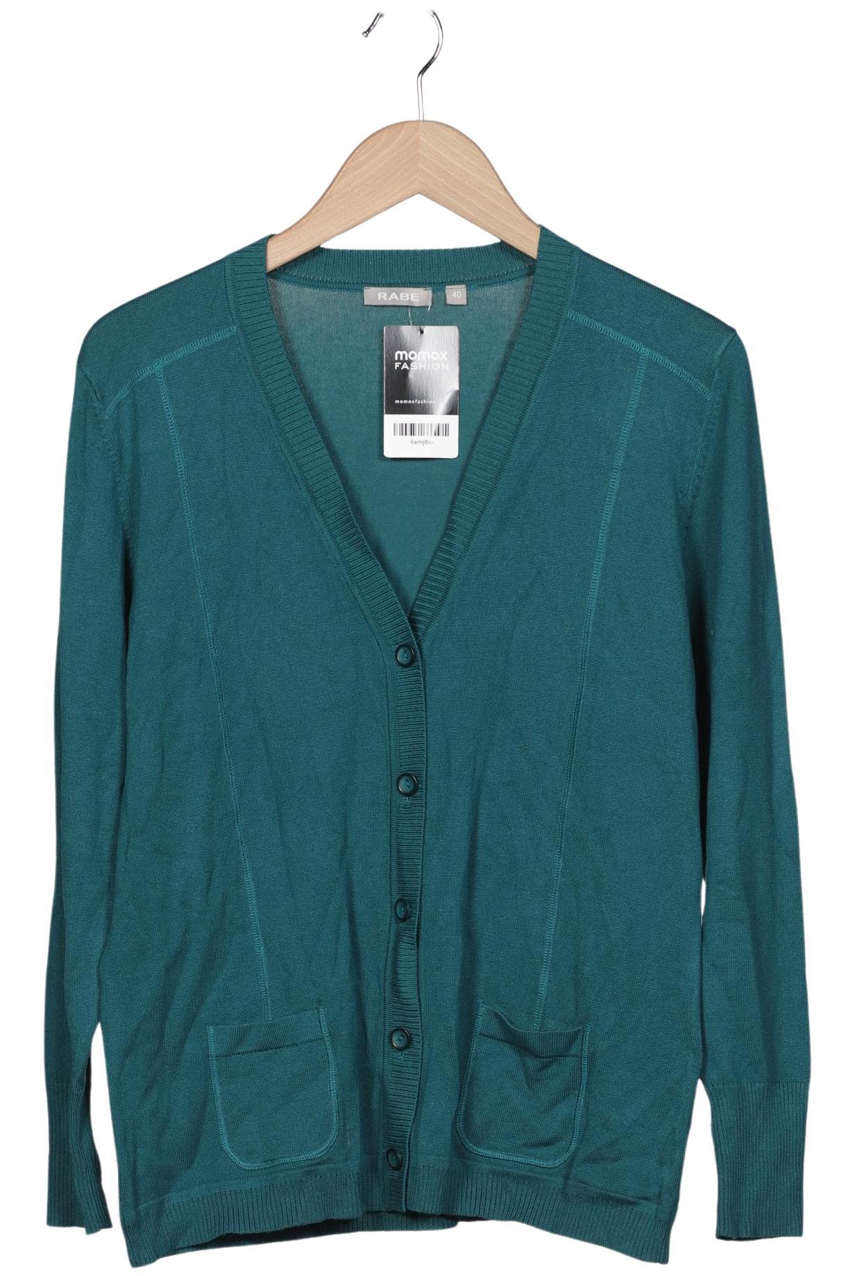 

Rabe Damen Strickjacke, türkis, Gr. 40