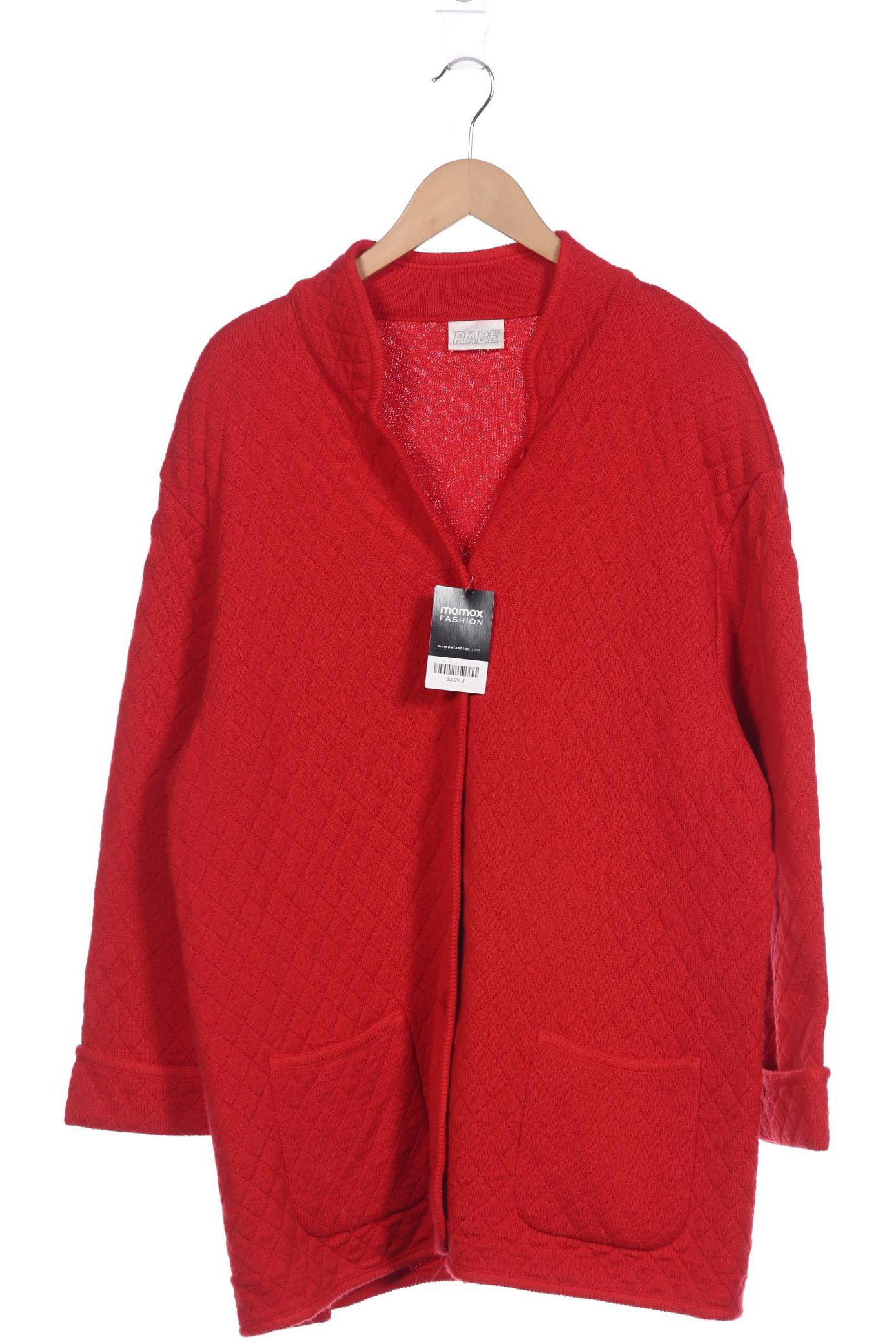 

Rabe Damen Strickjacke, rot, Gr. 48