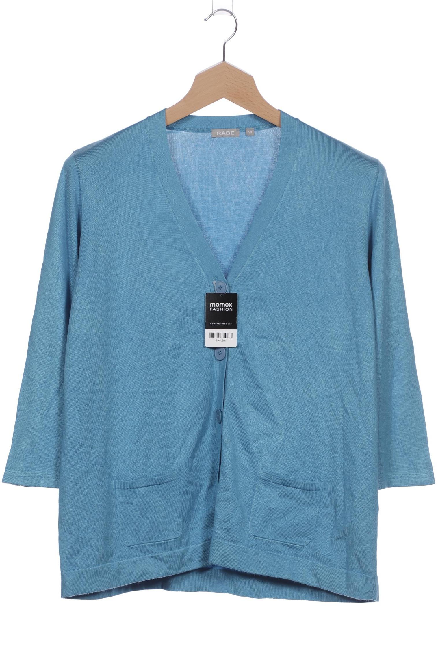 

Rabe Damen Strickjacke, blau, Gr. 50