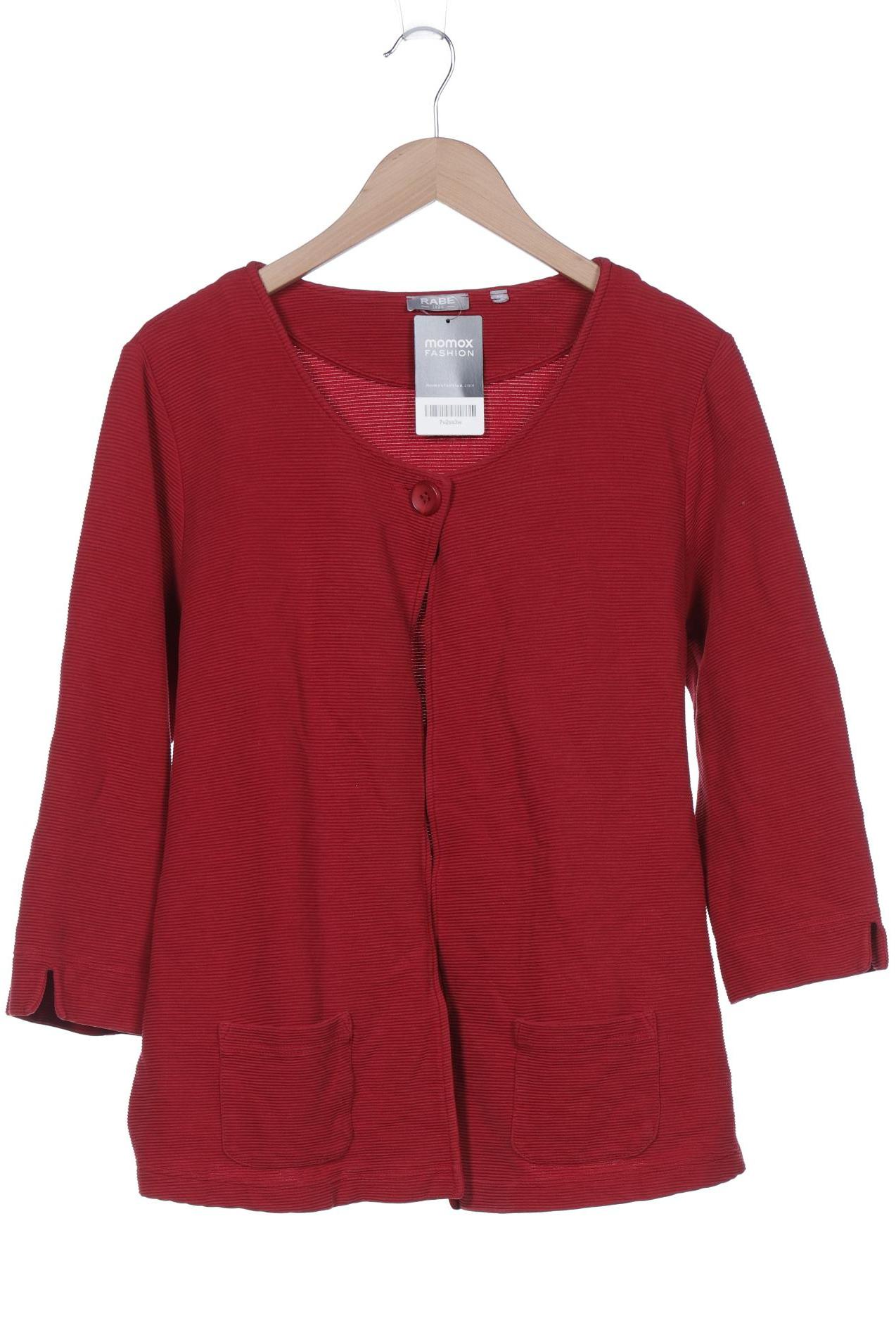 

Rabe Damen Strickjacke, rot, Gr. 46