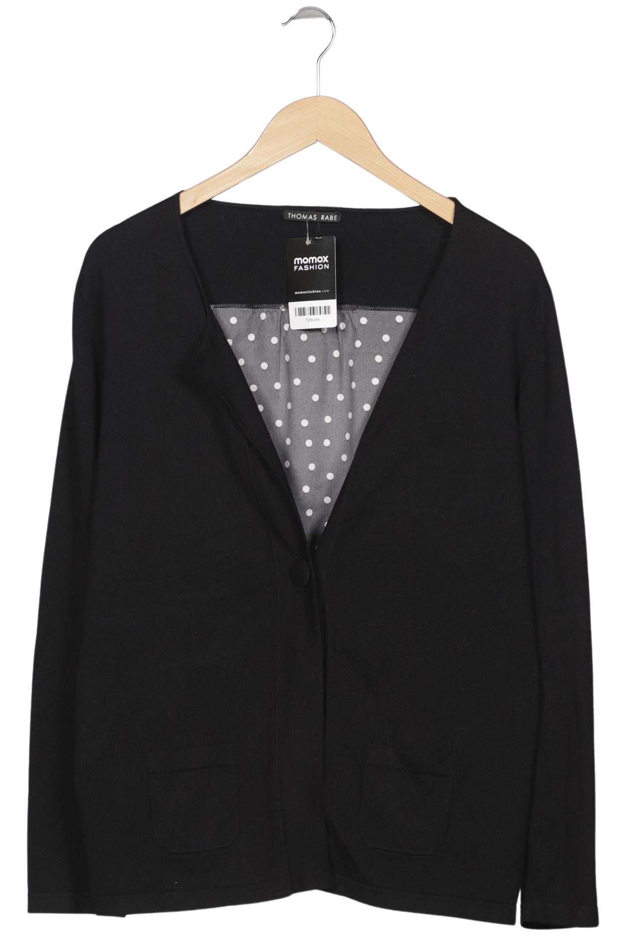 

Rabe Damen Strickjacke, schwarz, Gr. 42