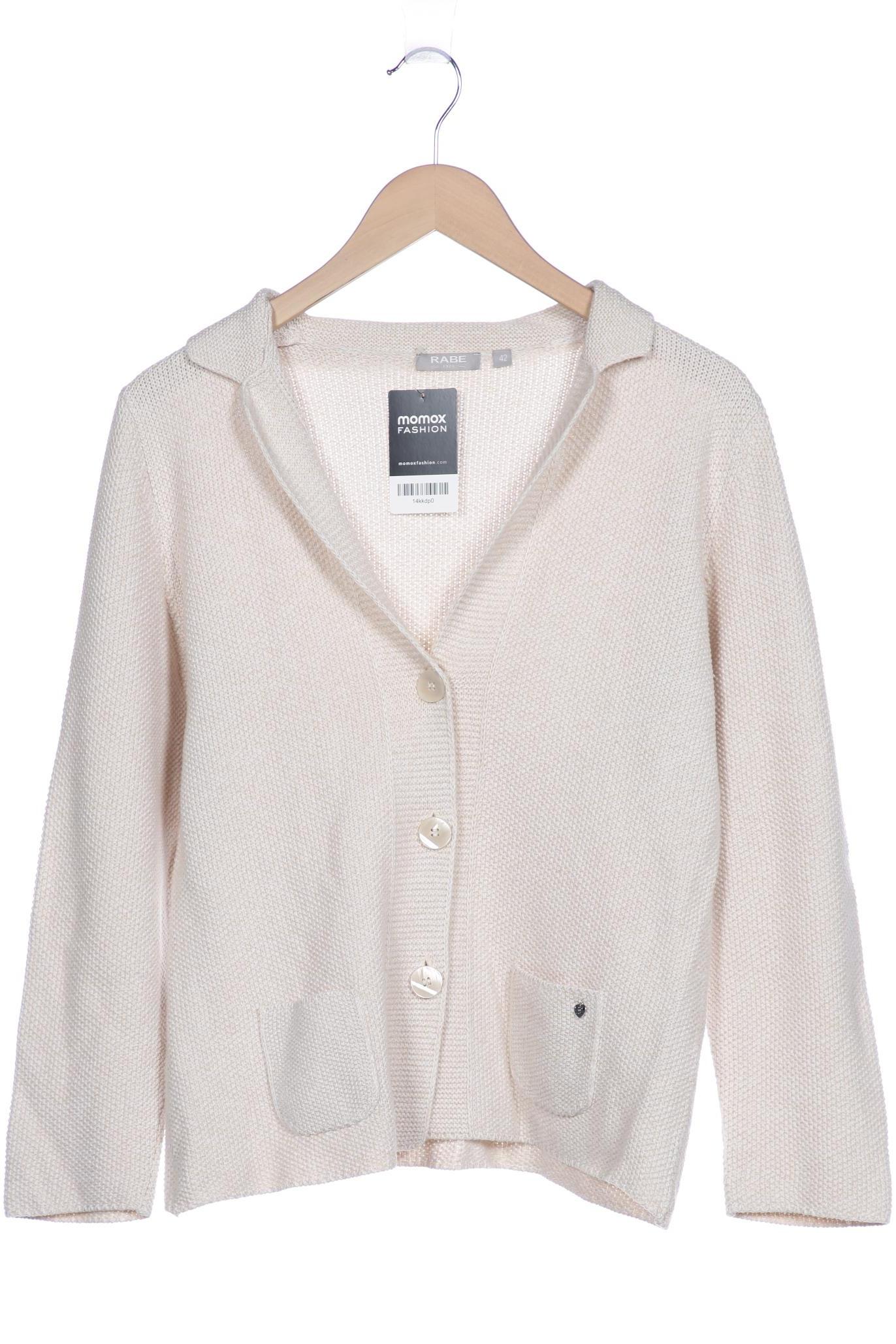 

Rabe Damen Strickjacke, cremeweiß, Gr. 42