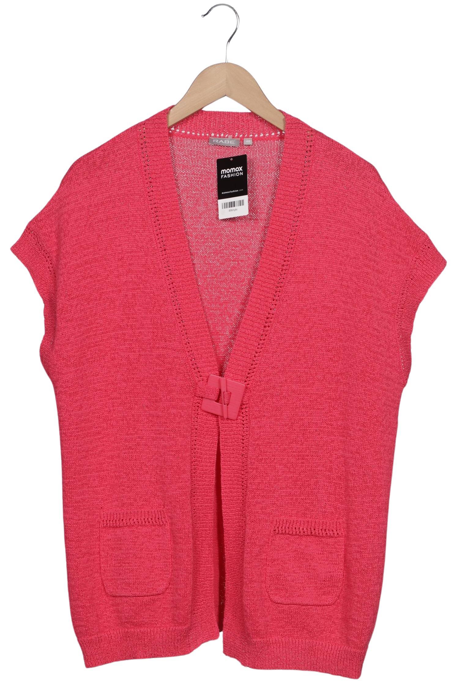 

Rabe Damen Strickjacke, pink, Gr. 48