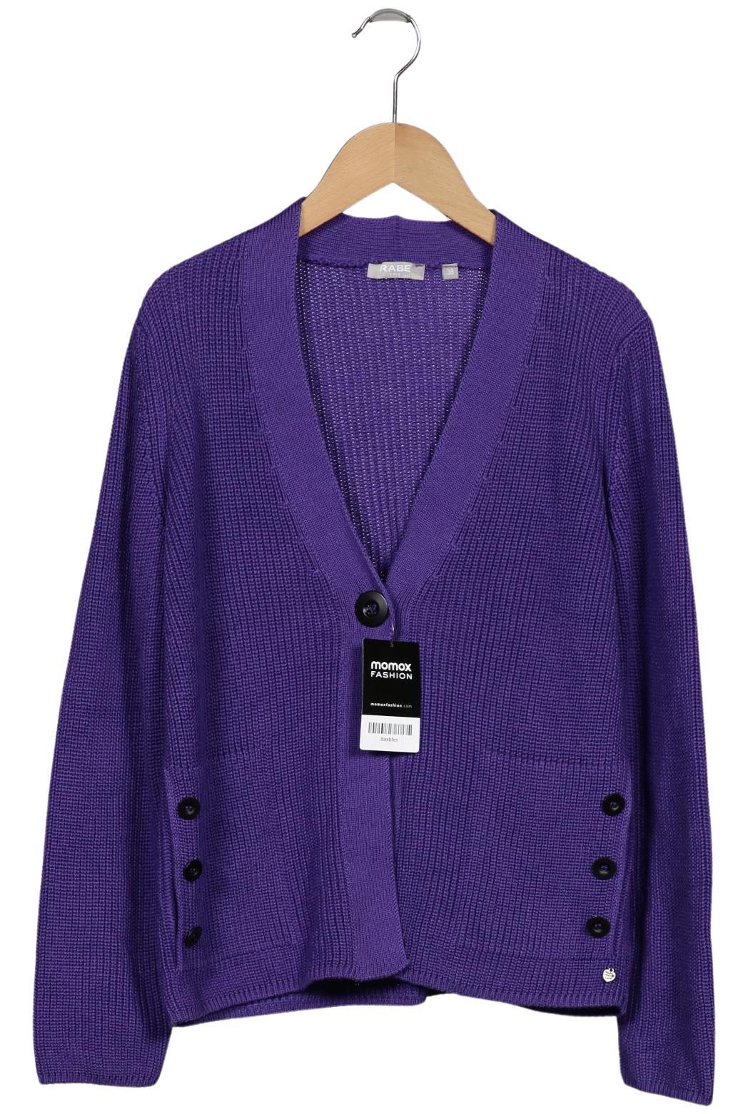 

Rabe Damen Strickjacke, flieder, Gr. 38