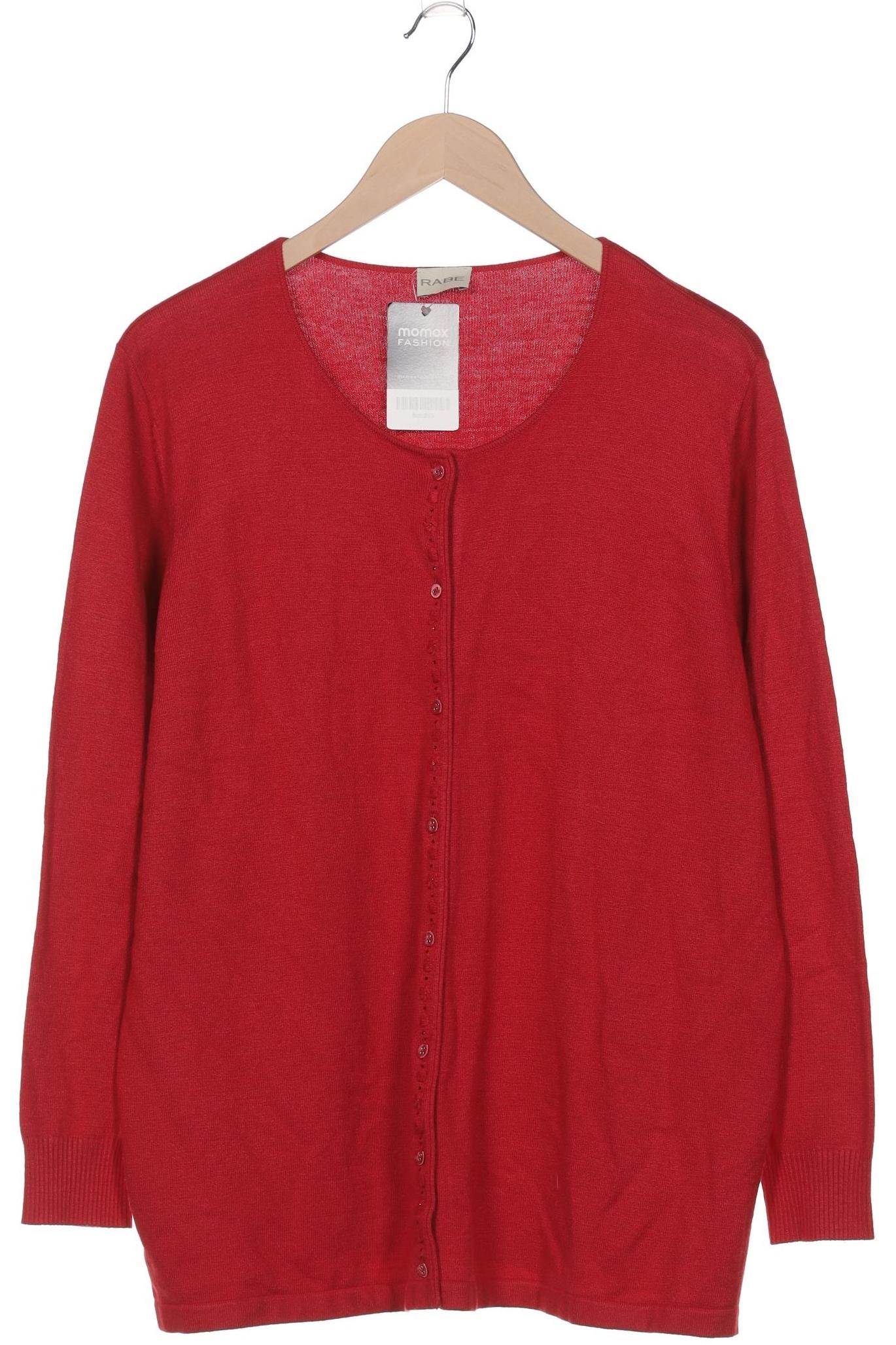 

Rabe Damen Strickjacke, rot, Gr. 48