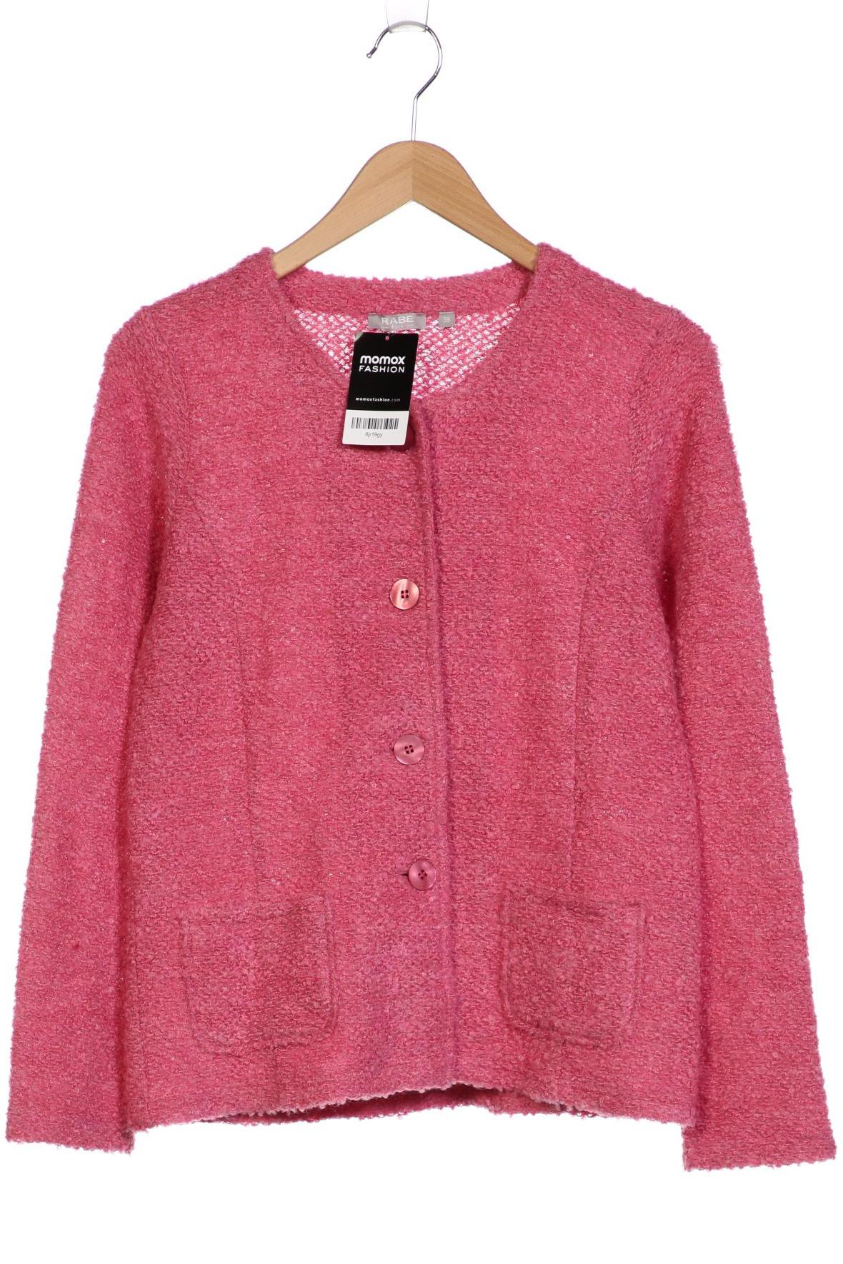 

Rabe Damen Strickjacke, pink, Gr. 38
