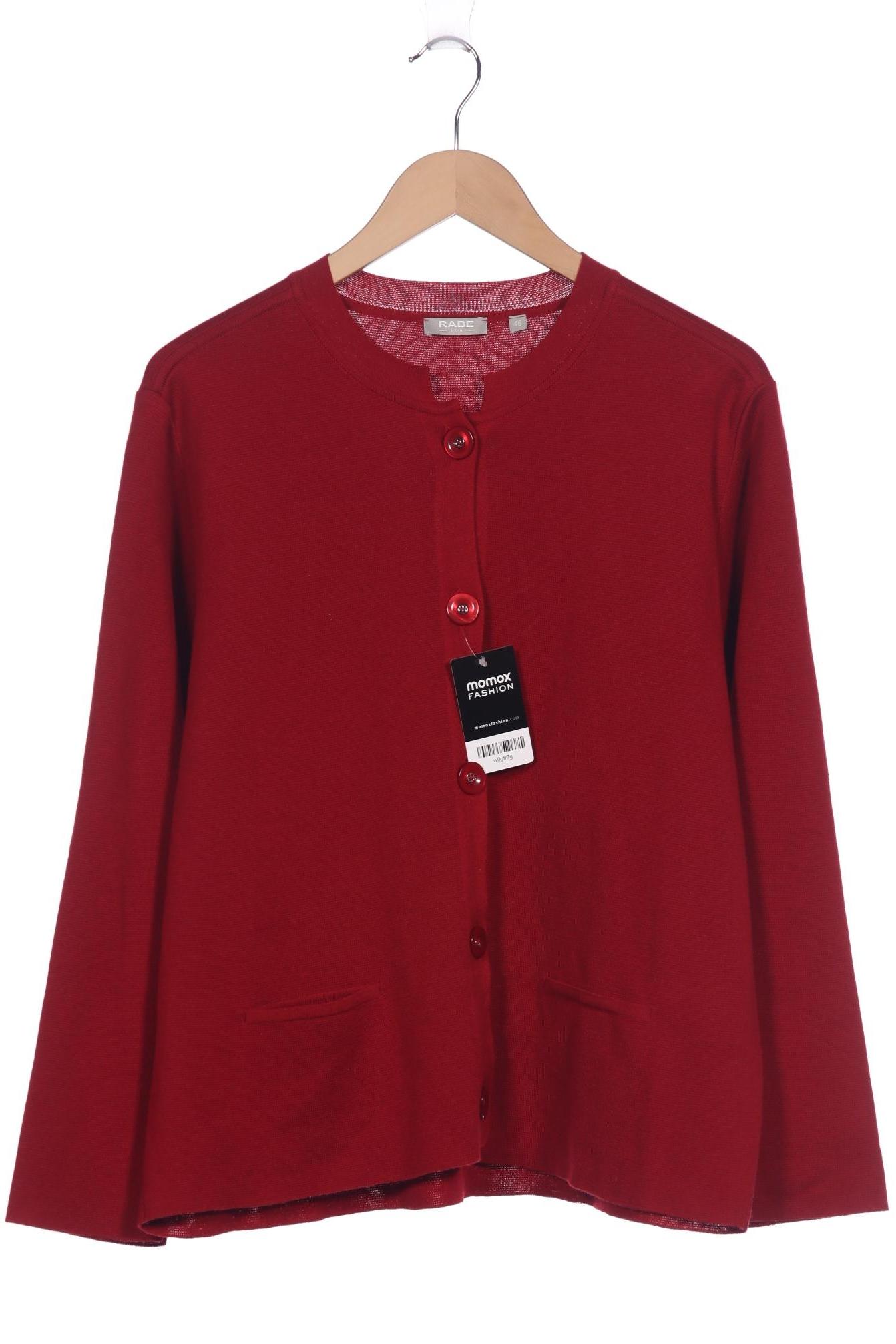 

Rabe Damen Strickjacke, bordeaux, Gr. 46