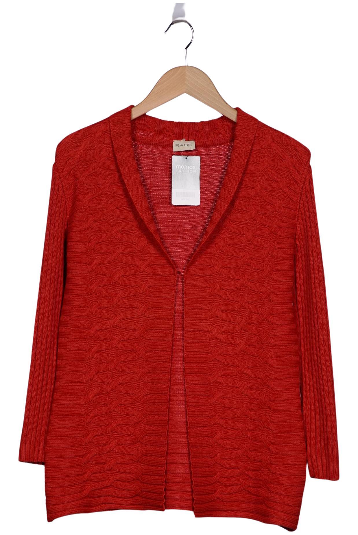 

Rabe Damen Strickjacke, rot, Gr. 38