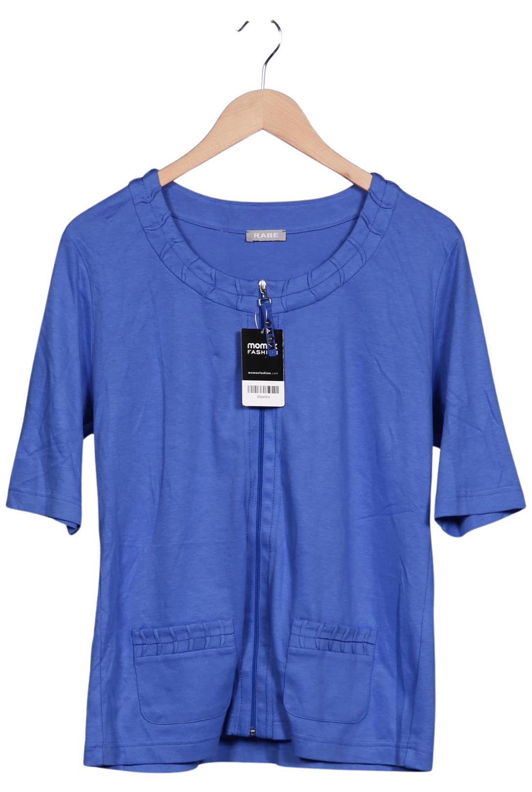 

Rabe Damen Strickjacke, blau, Gr. 38