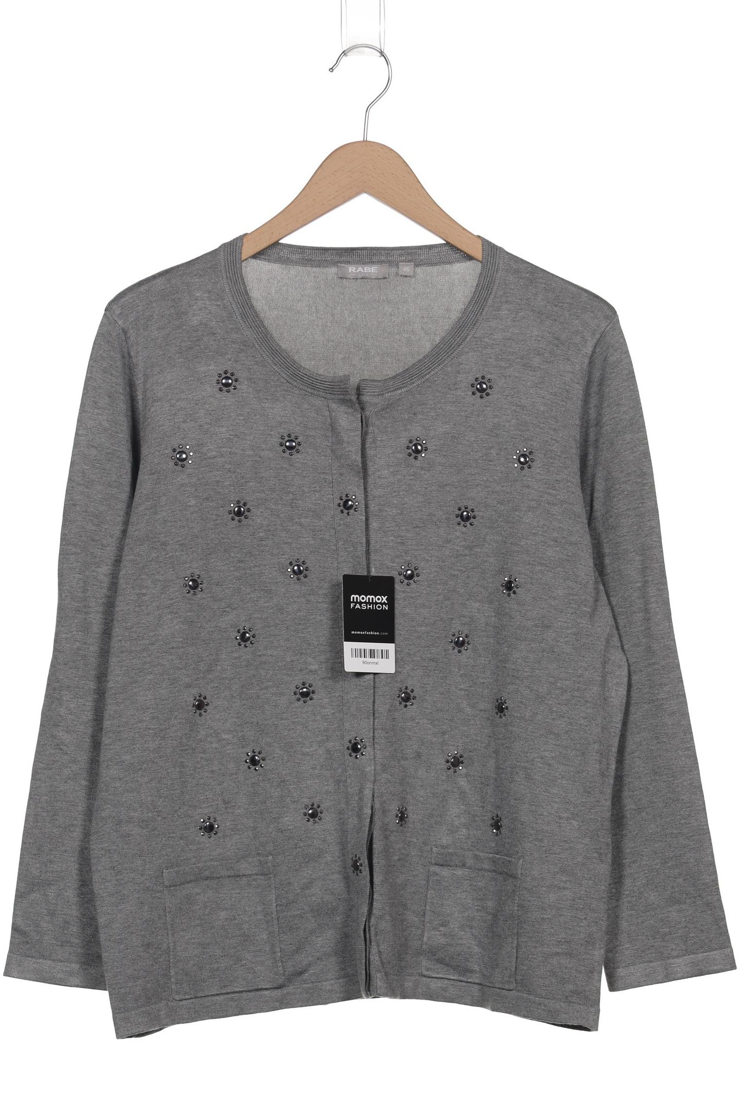 

Rabe Damen Strickjacke, grau, Gr. 46