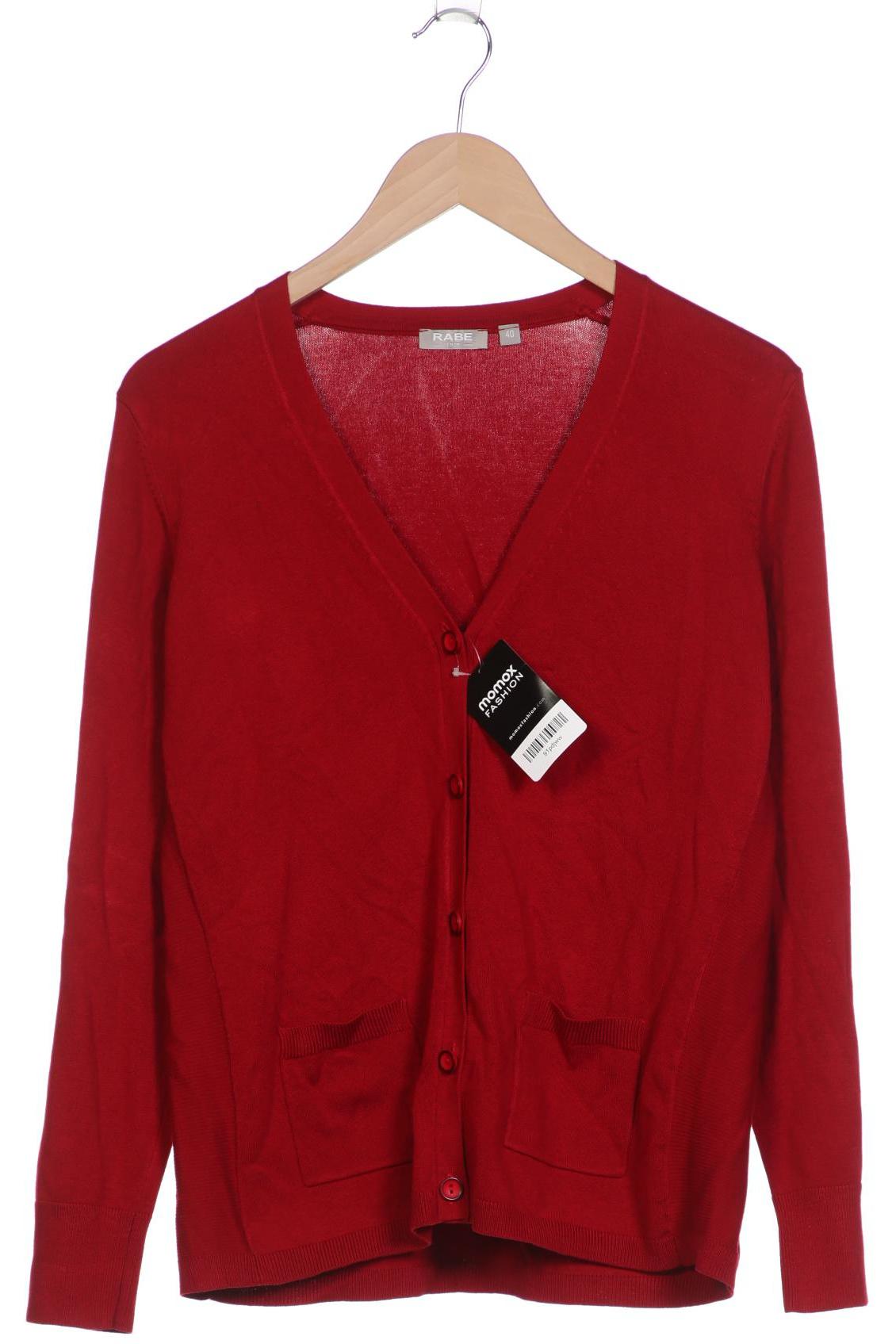 

Rabe Damen Strickjacke, rot, Gr. 40