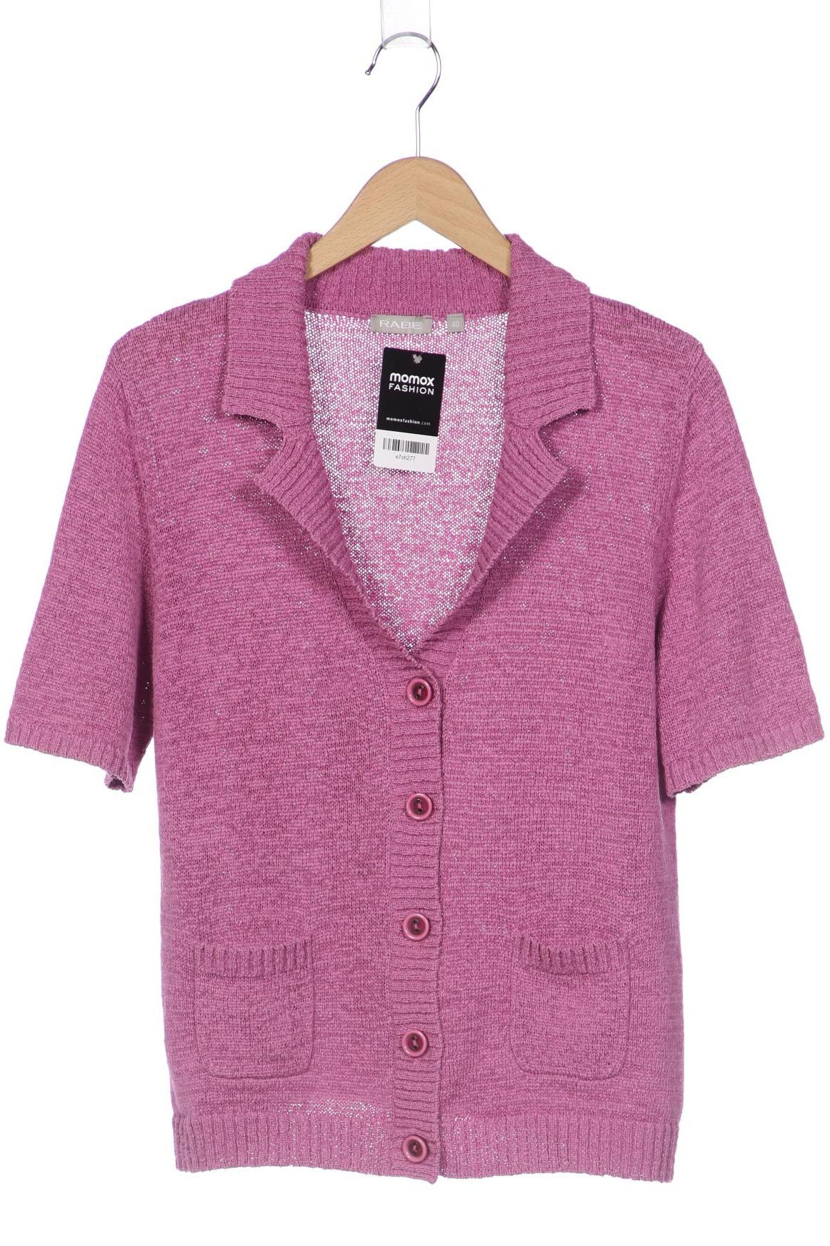 

Rabe Damen Strickjacke, pink, Gr. 40