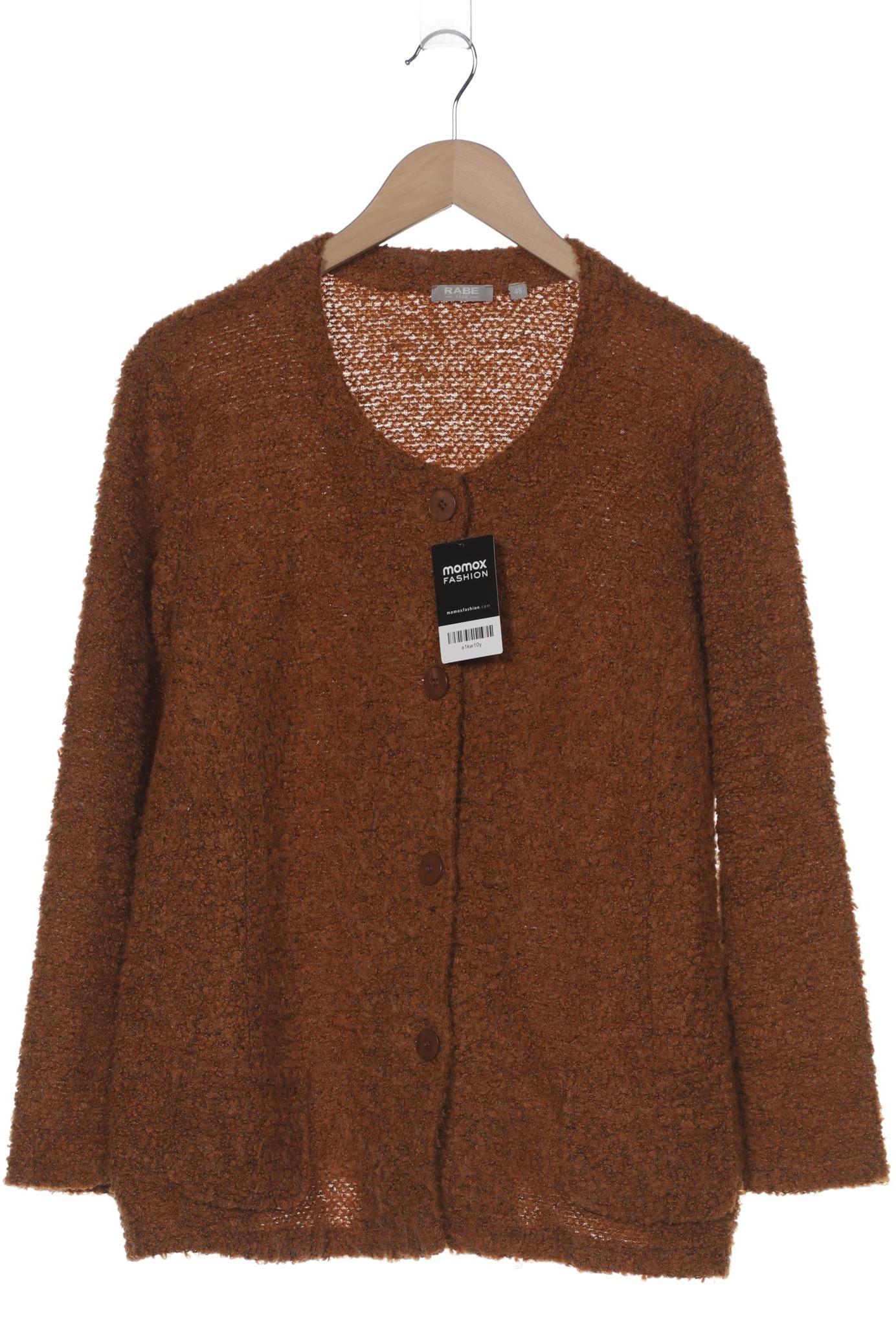 

Rabe Damen Strickjacke, braun, Gr. 48