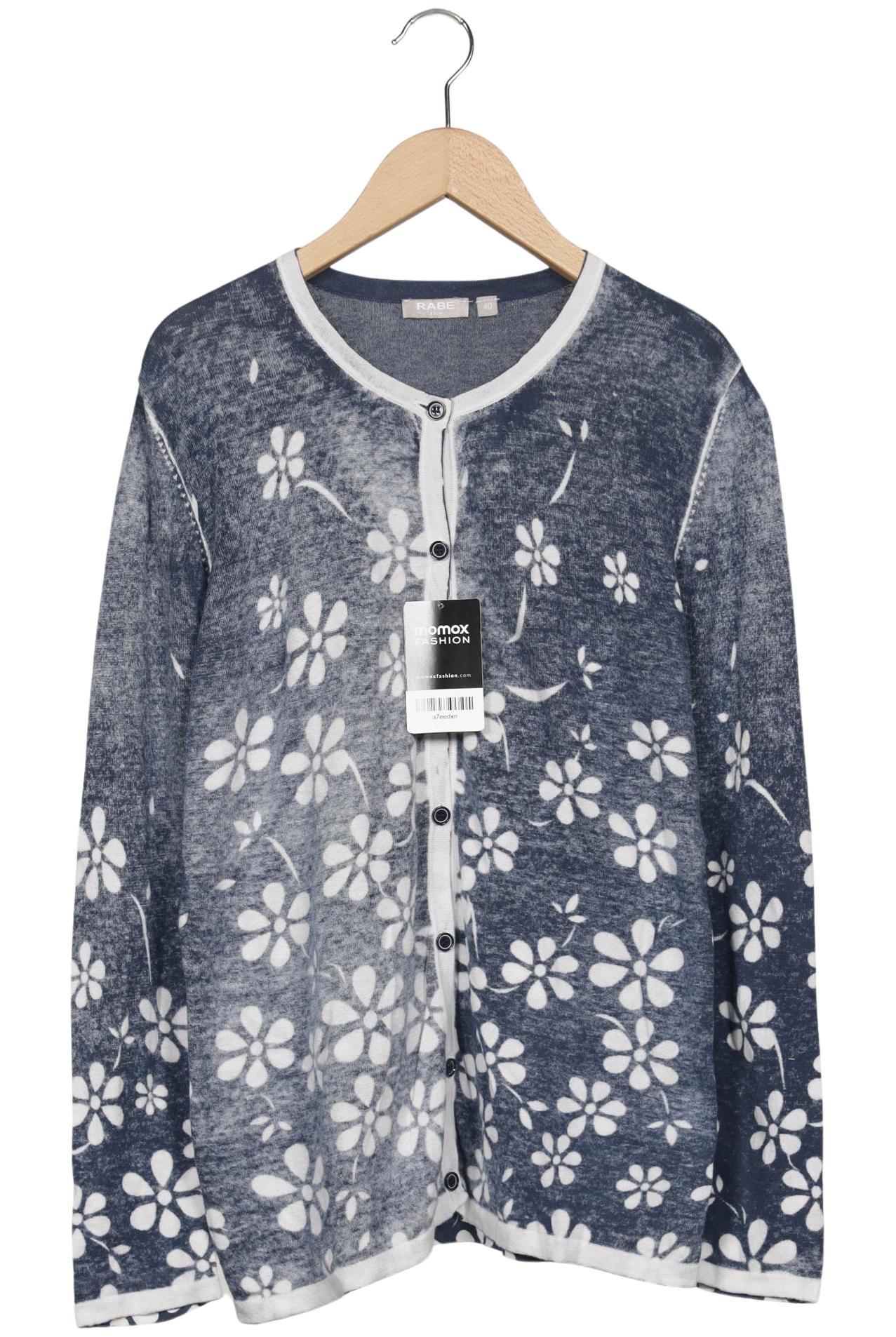 

Rabe Damen Strickjacke, blau, Gr. 40