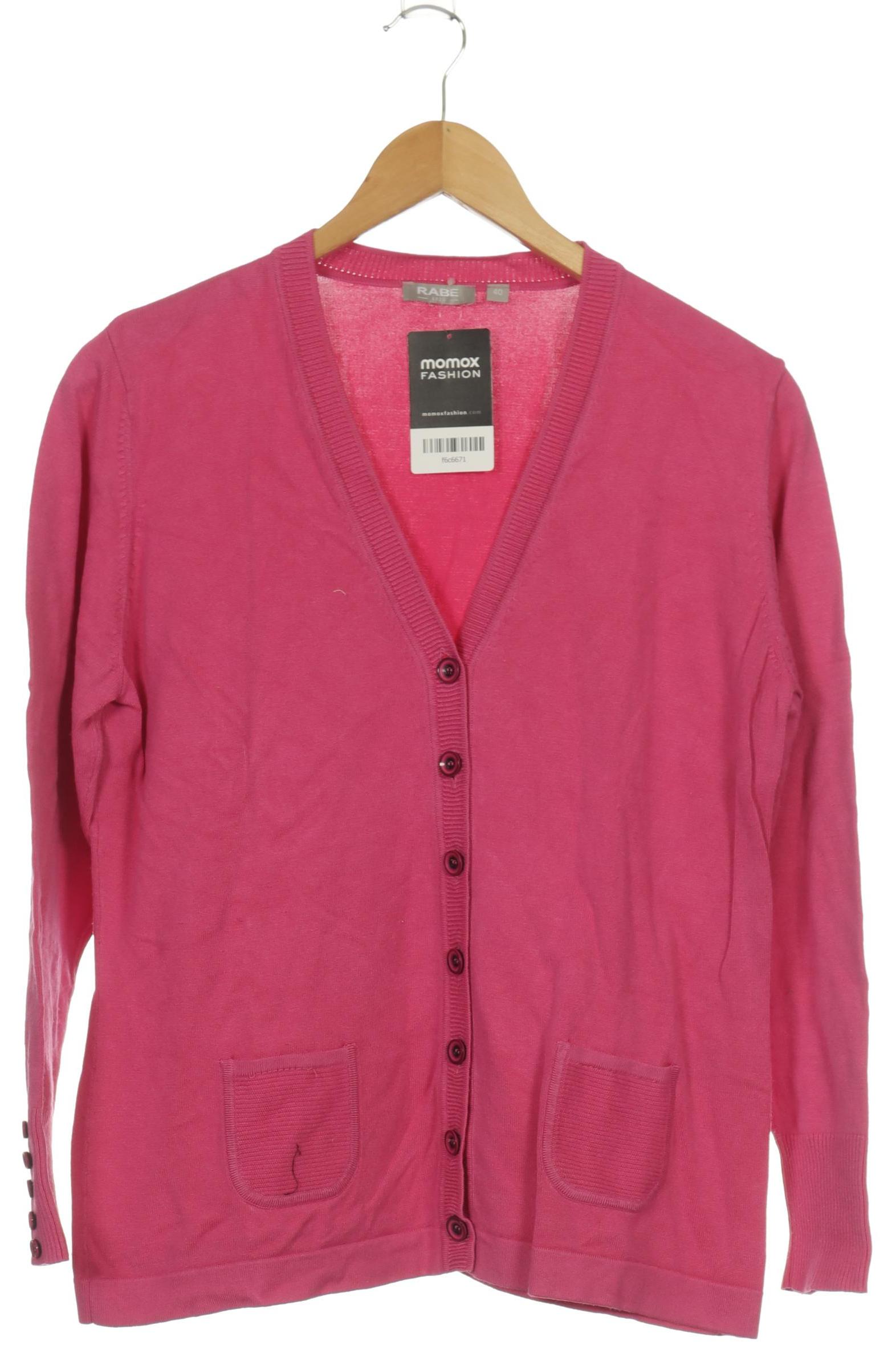 

Rabe Damen Strickjacke, pink, Gr. 40