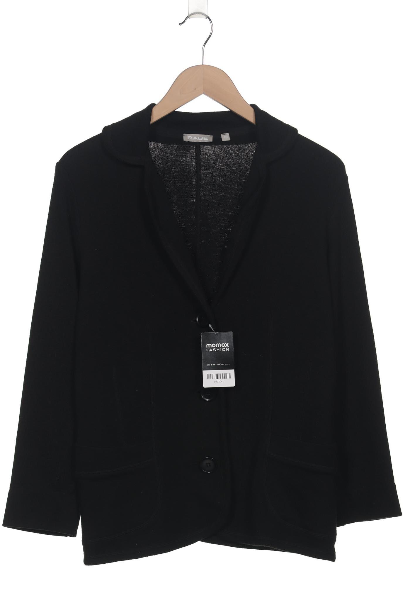 

Rabe Damen Strickjacke, schwarz, Gr. 40