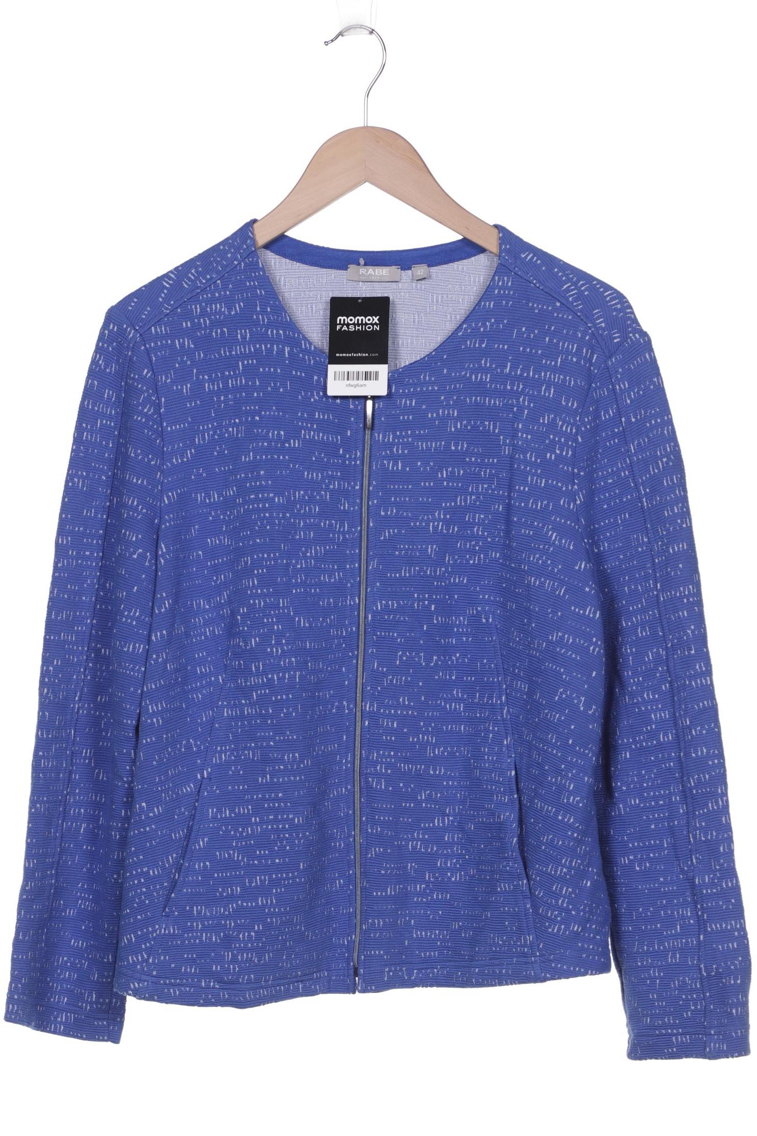 

Rabe Damen Strickjacke, blau, Gr. 42