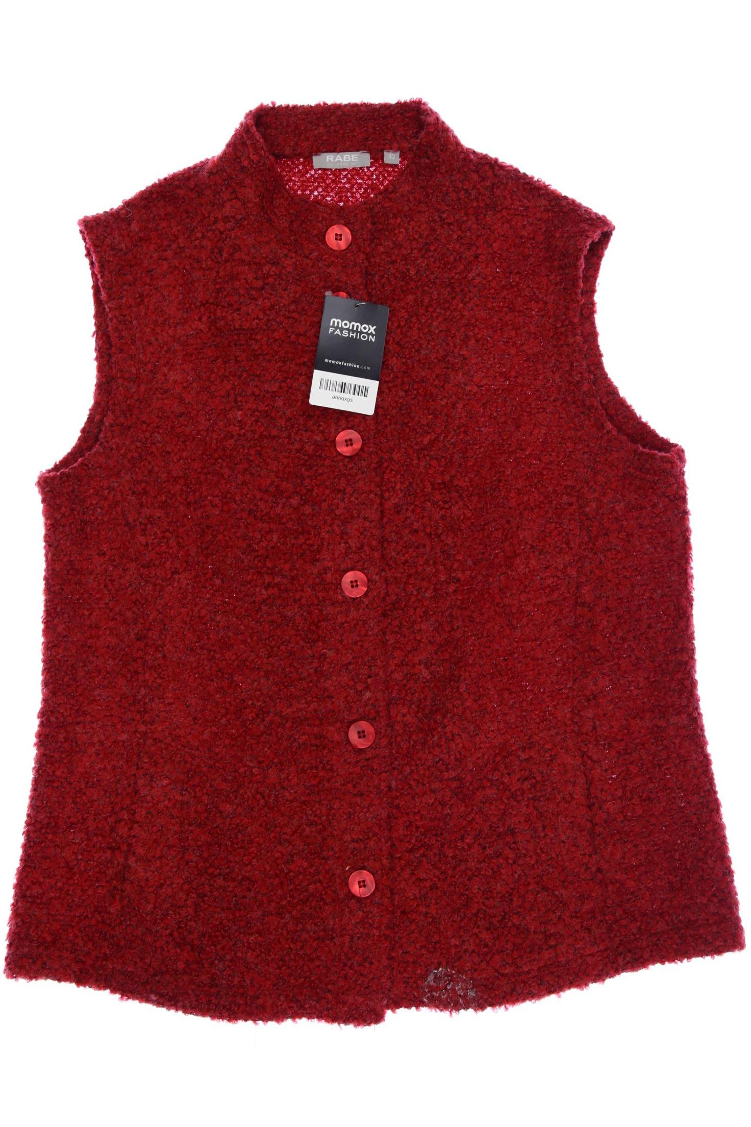 

Rabe Damen Strickjacke, rot, Gr. 42