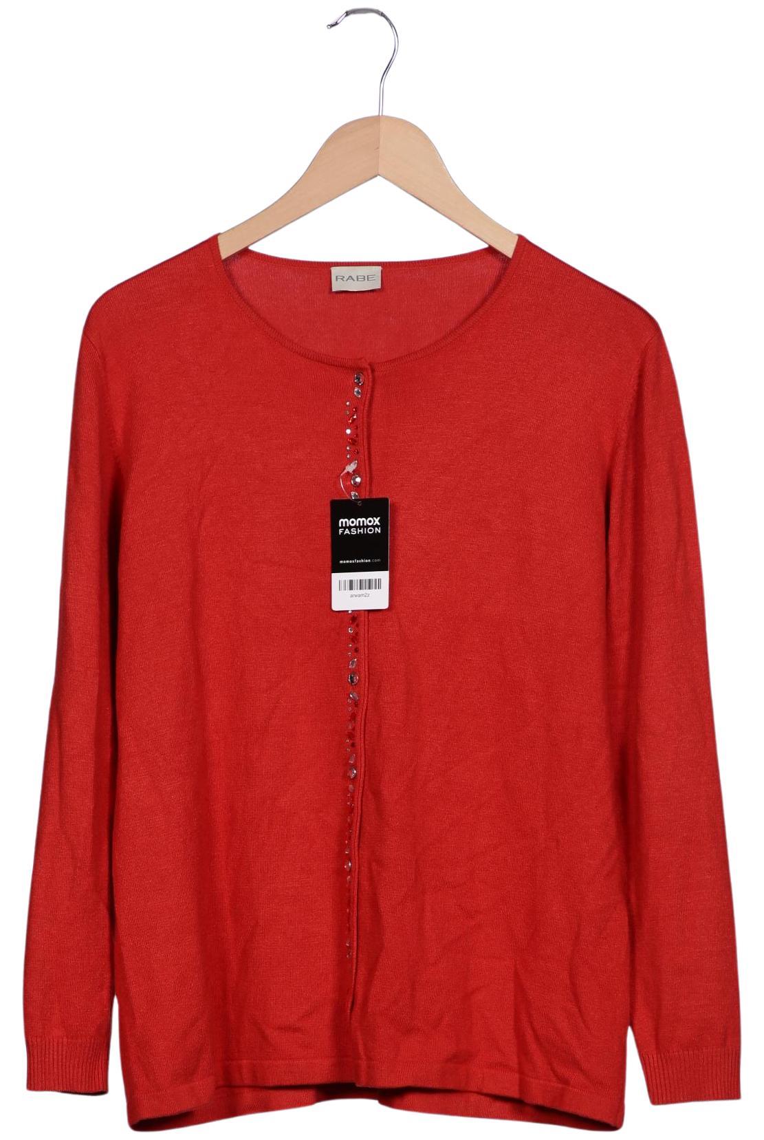 

Rabe Damen Strickjacke, rot, Gr. 44