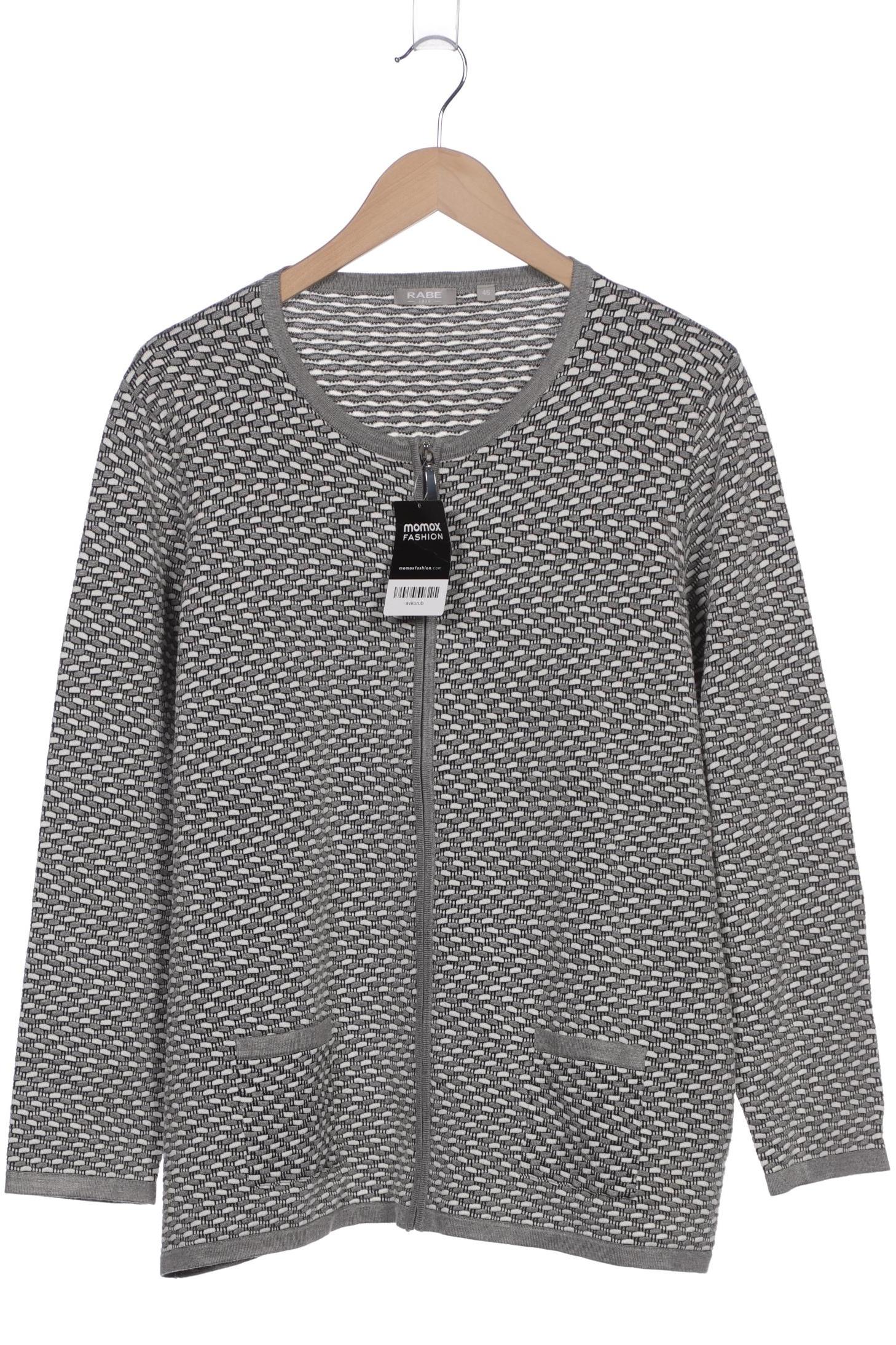

Rabe Damen Strickjacke, grau, Gr. 46