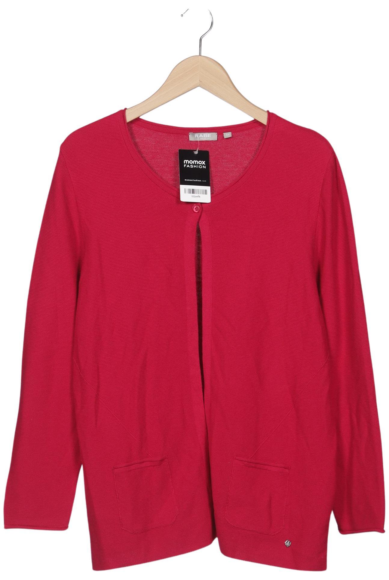 

Rabe Damen Strickjacke, rot, Gr. 44