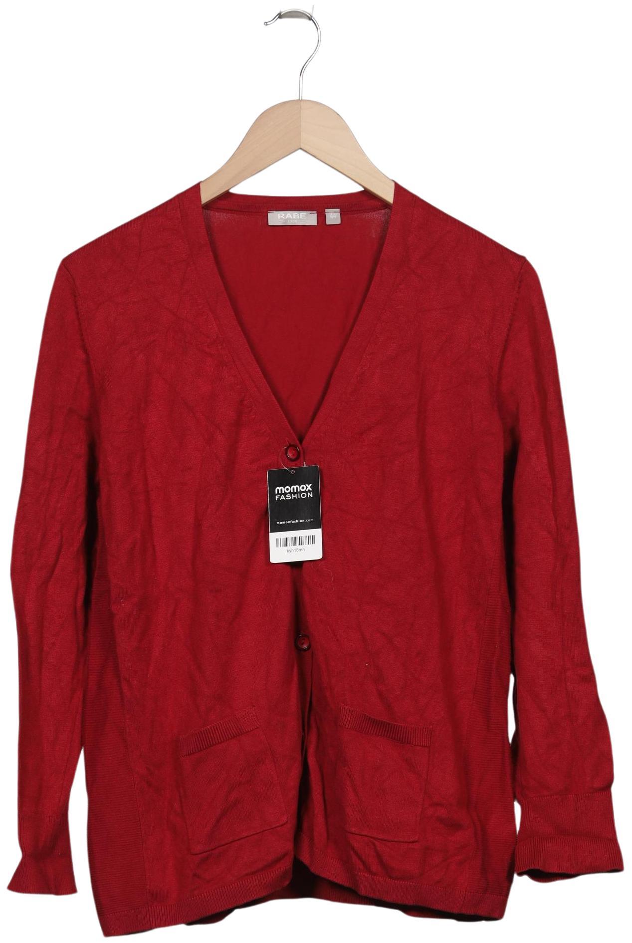 

Rabe Damen Strickjacke, rot, Gr. 44