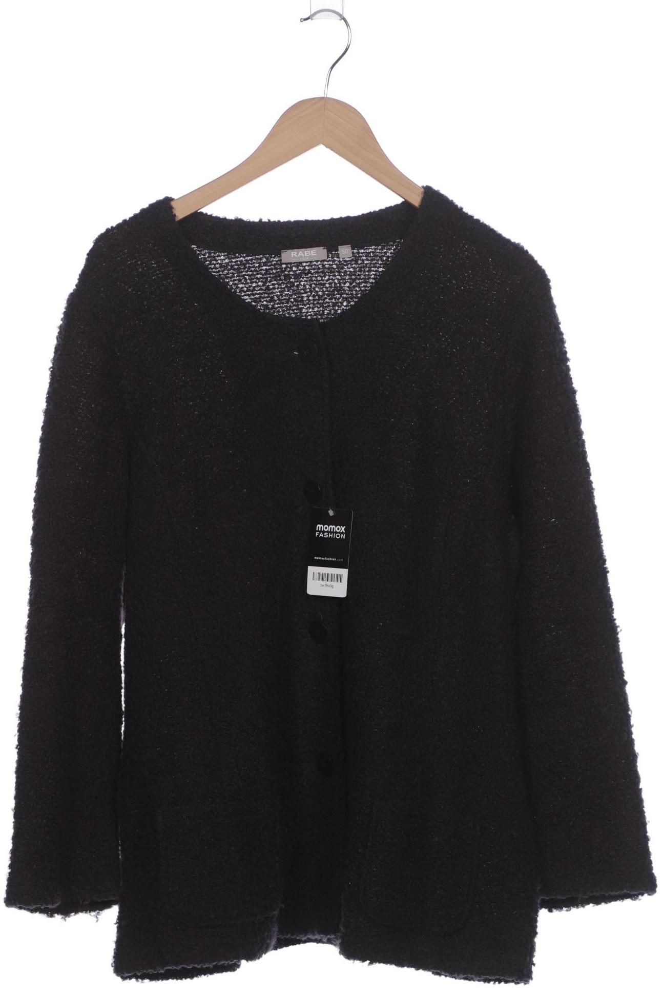 

Rabe Damen Strickjacke, schwarz, Gr. 50