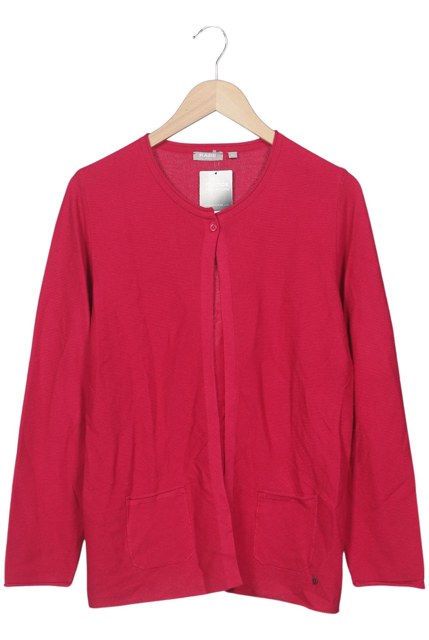 

Rabe Damen Strickjacke, rot, Gr. 42