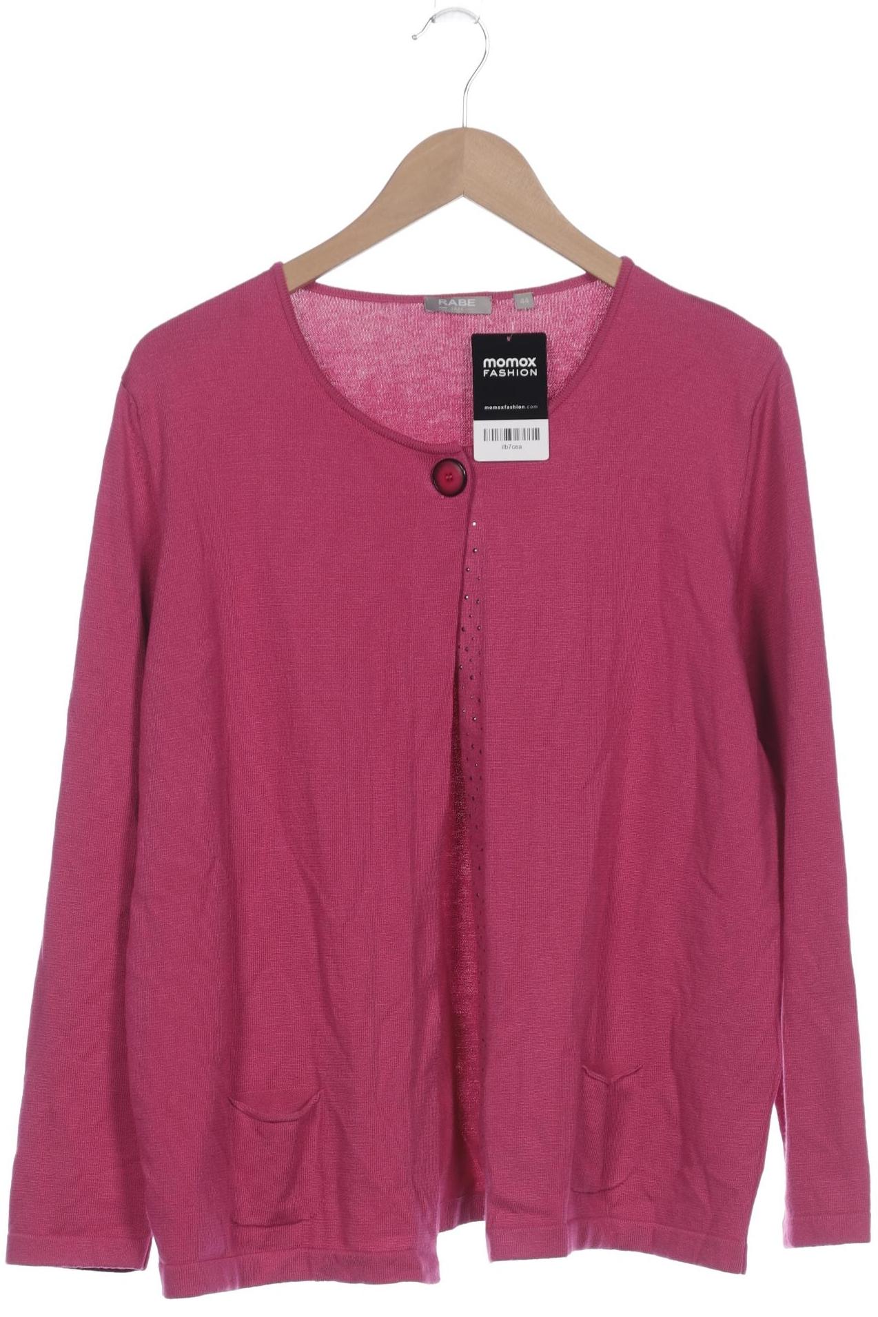 

Rabe Damen Strickjacke, pink, Gr. 44