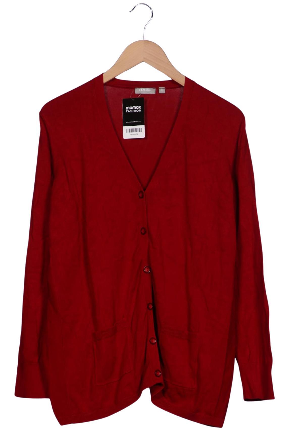 

Rabe Damen Strickjacke, rot, Gr. 48